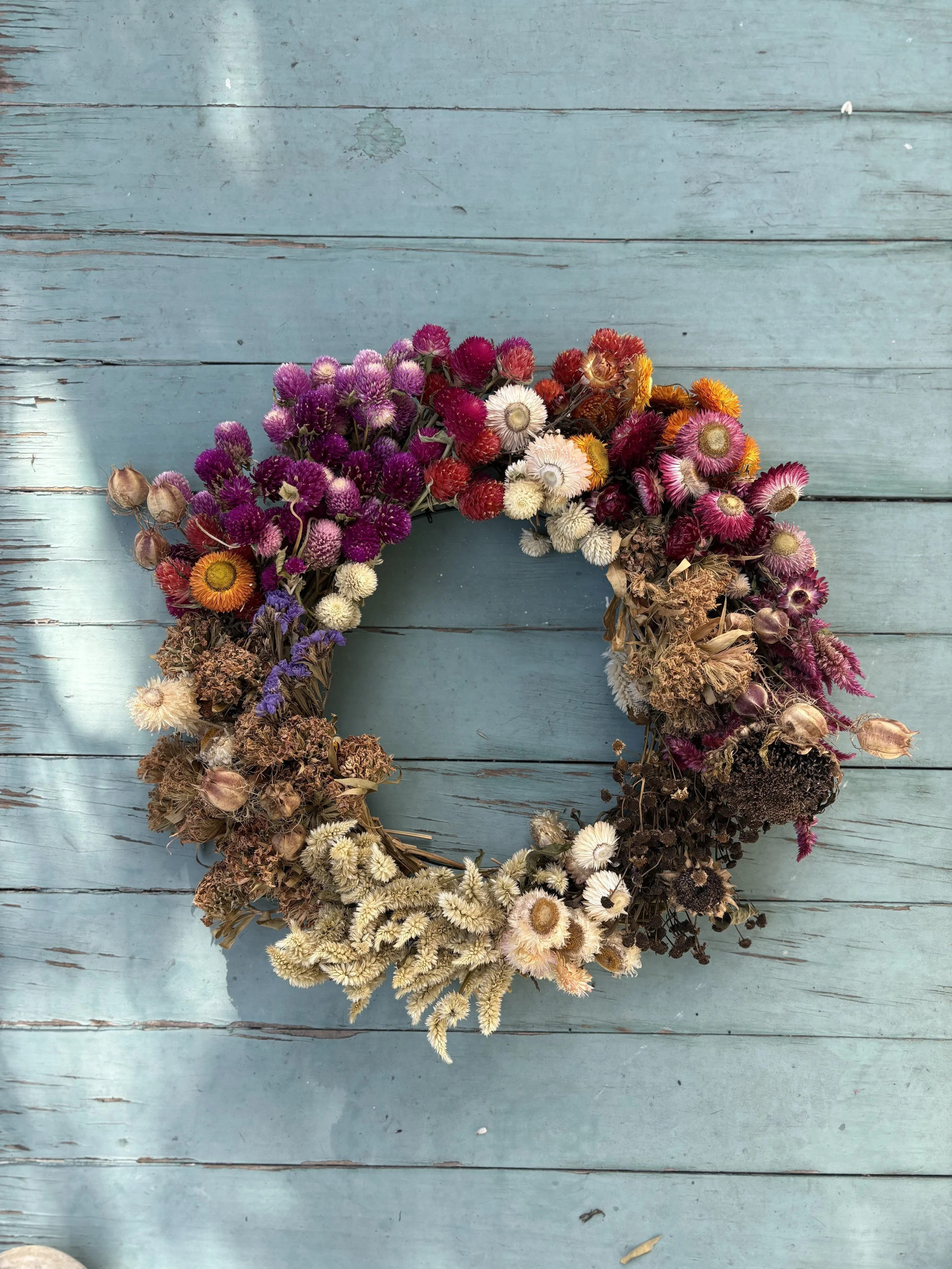 Dried Flower Wreaths
