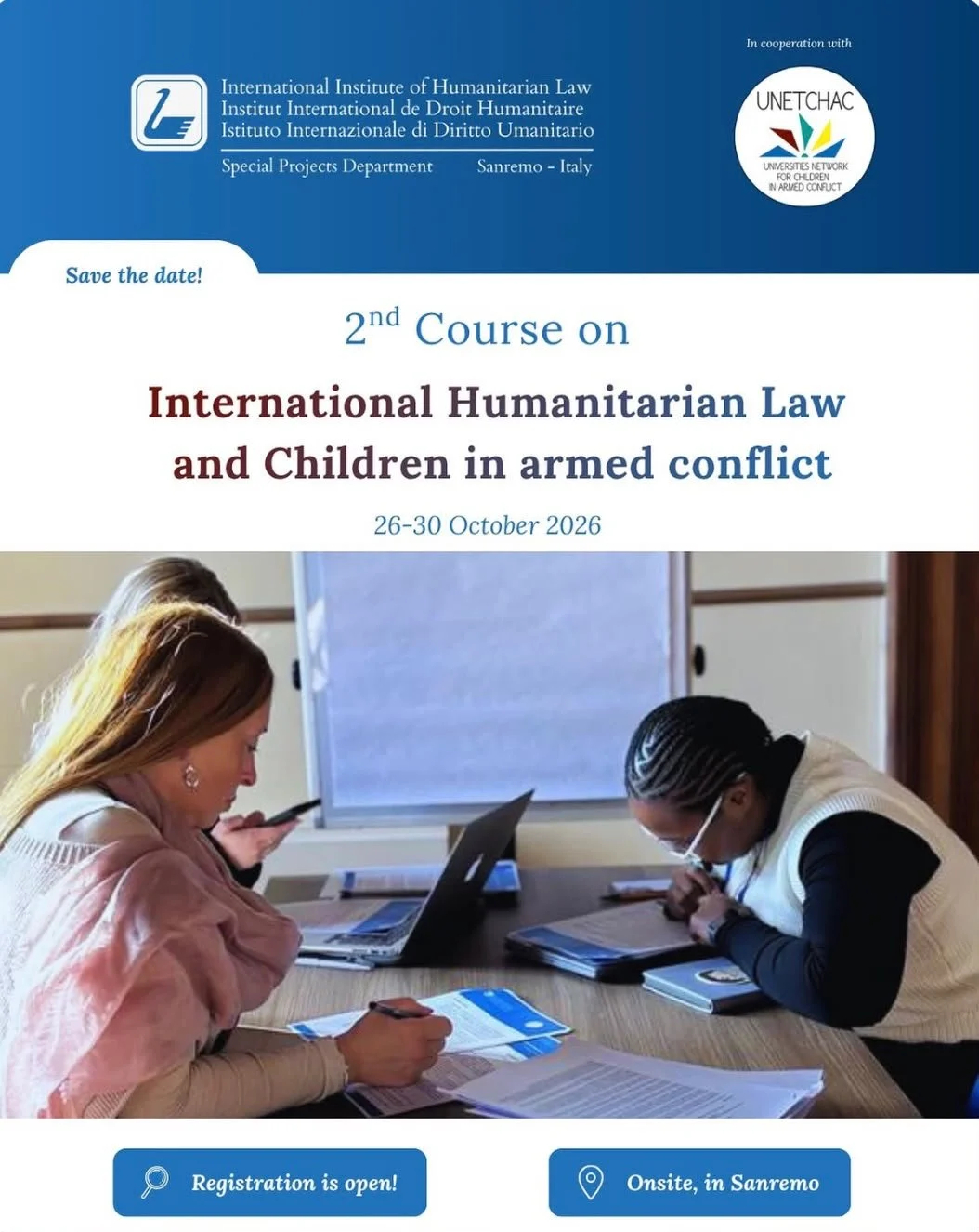 "International Humanitarian law and children in armed conflict"