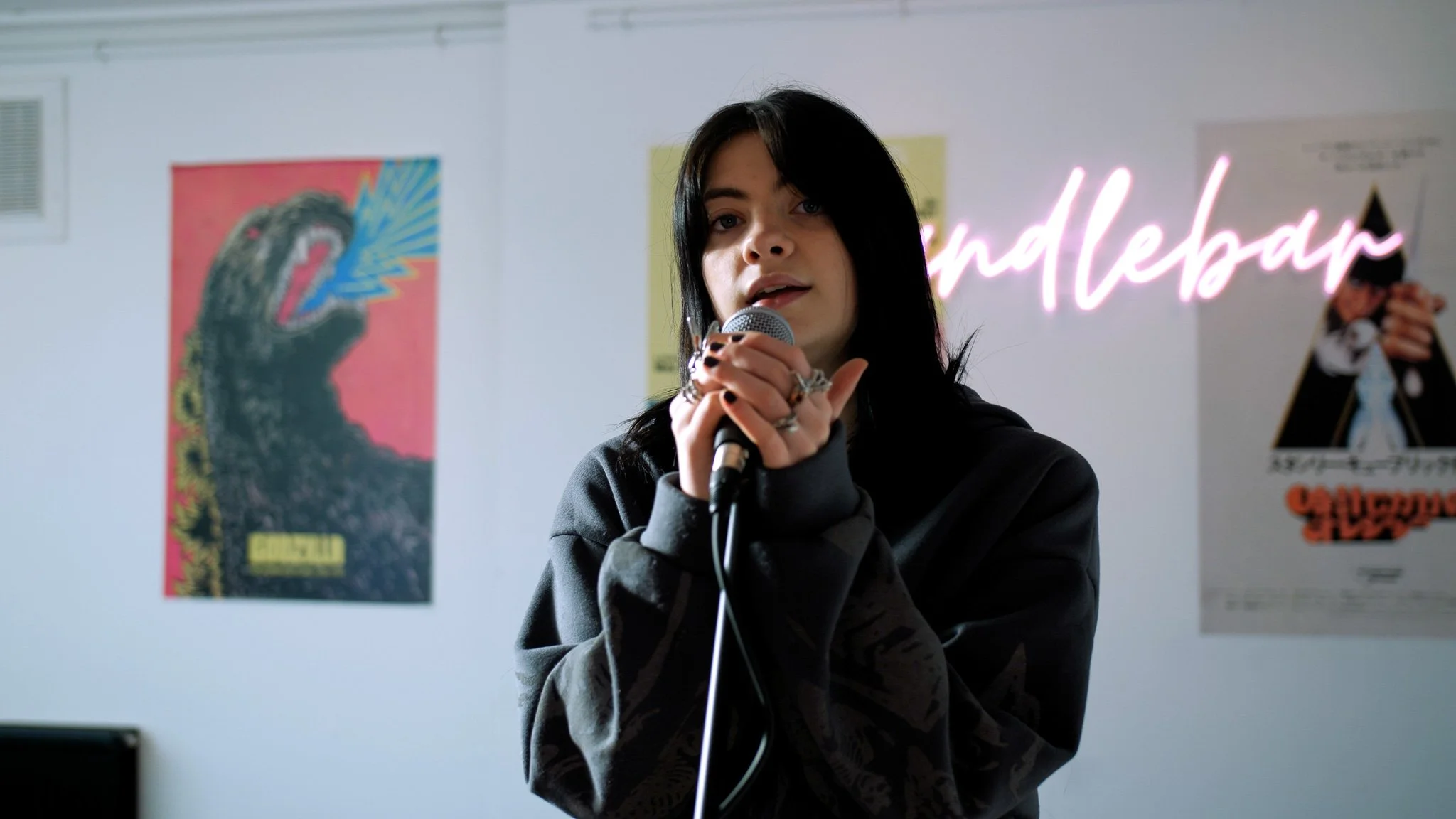 Music video production featuring an independent artist as part of a creative storytelling project.