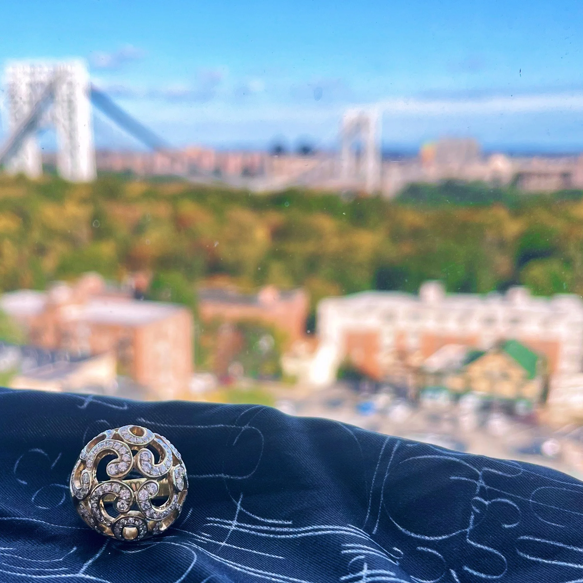 Diamond cocktail ring