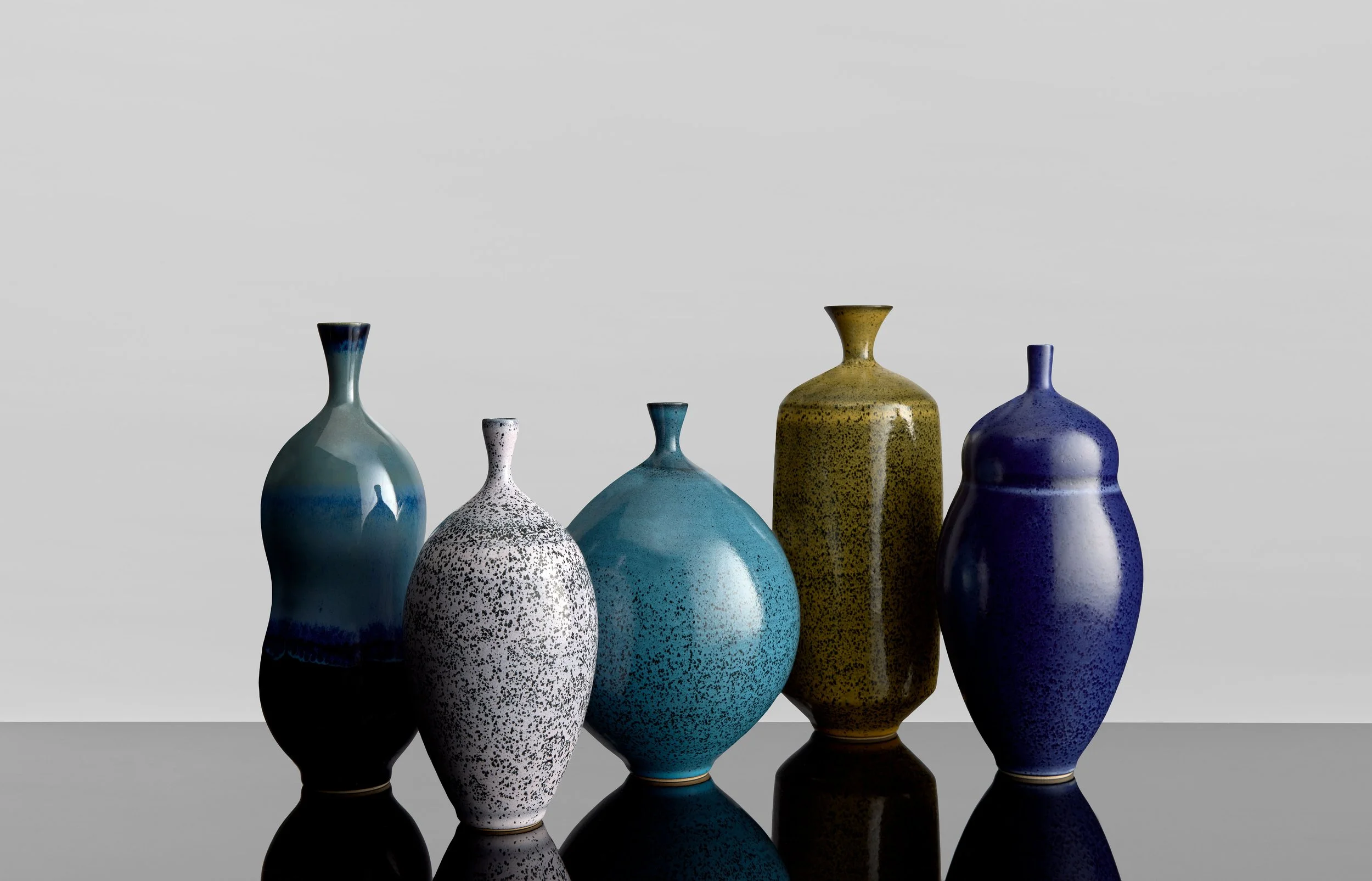 vessels by ceramic artist Cosmin Ciofirdel