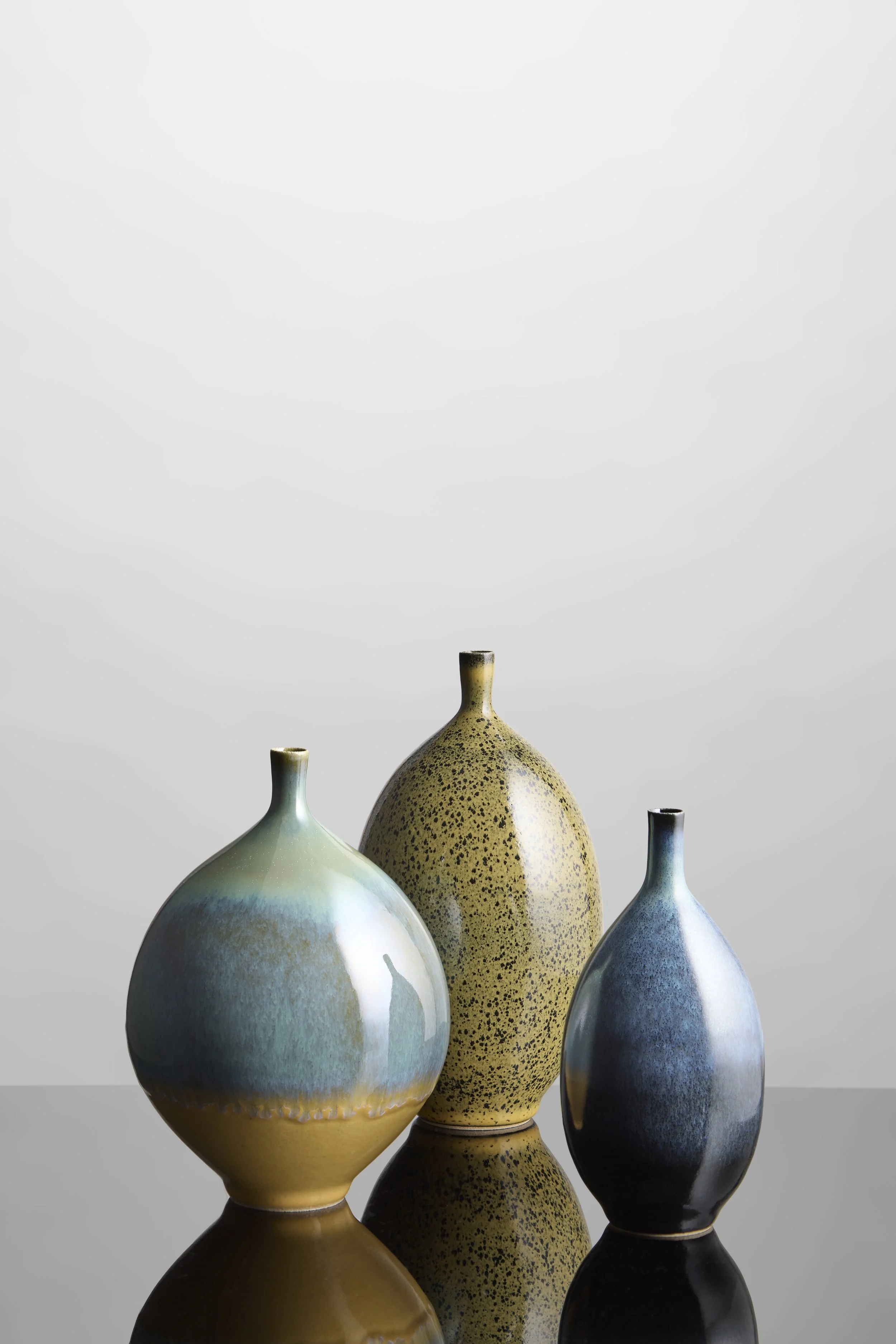 Ceramic vessels by Cosmin Ciofirdel