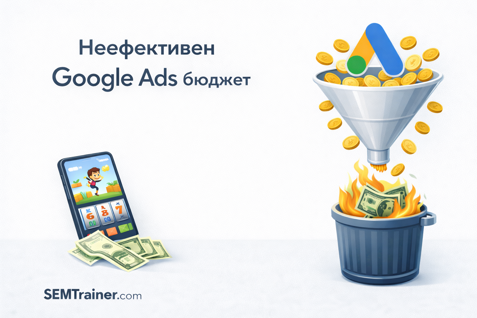 Как Google Ads може да ви усвоява бюджет без реална ефективност