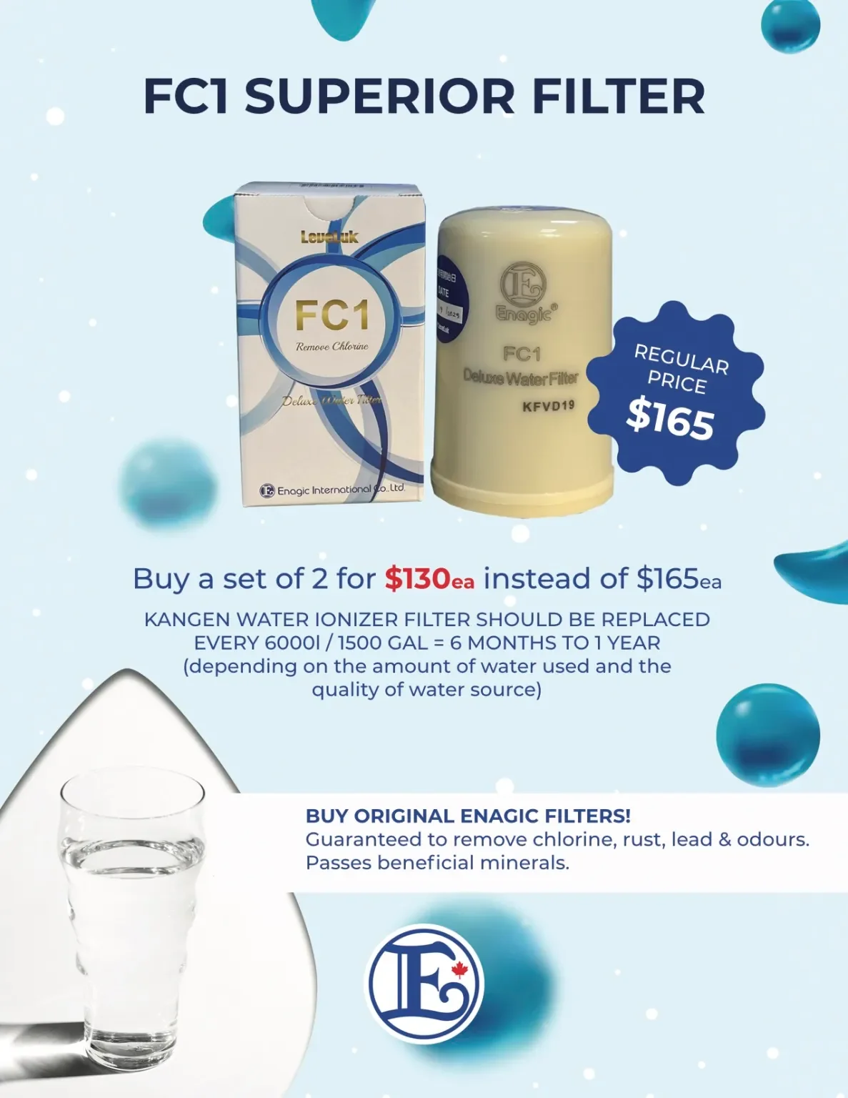 Kangen Canada Filter Sale