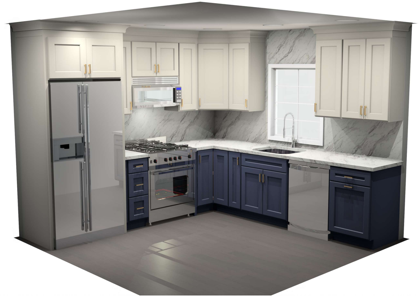 Antique White & Navy Shaker - cc 36.png