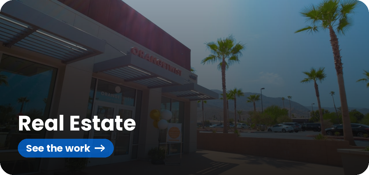 Real estate video production in Orange County