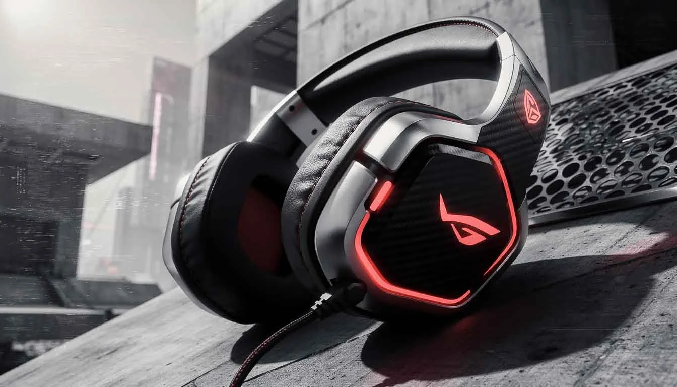 Cinematic product photography of gaming headset for Kickstarter crowdfunding campaign video production by Hilo Motion Pictures Orange County