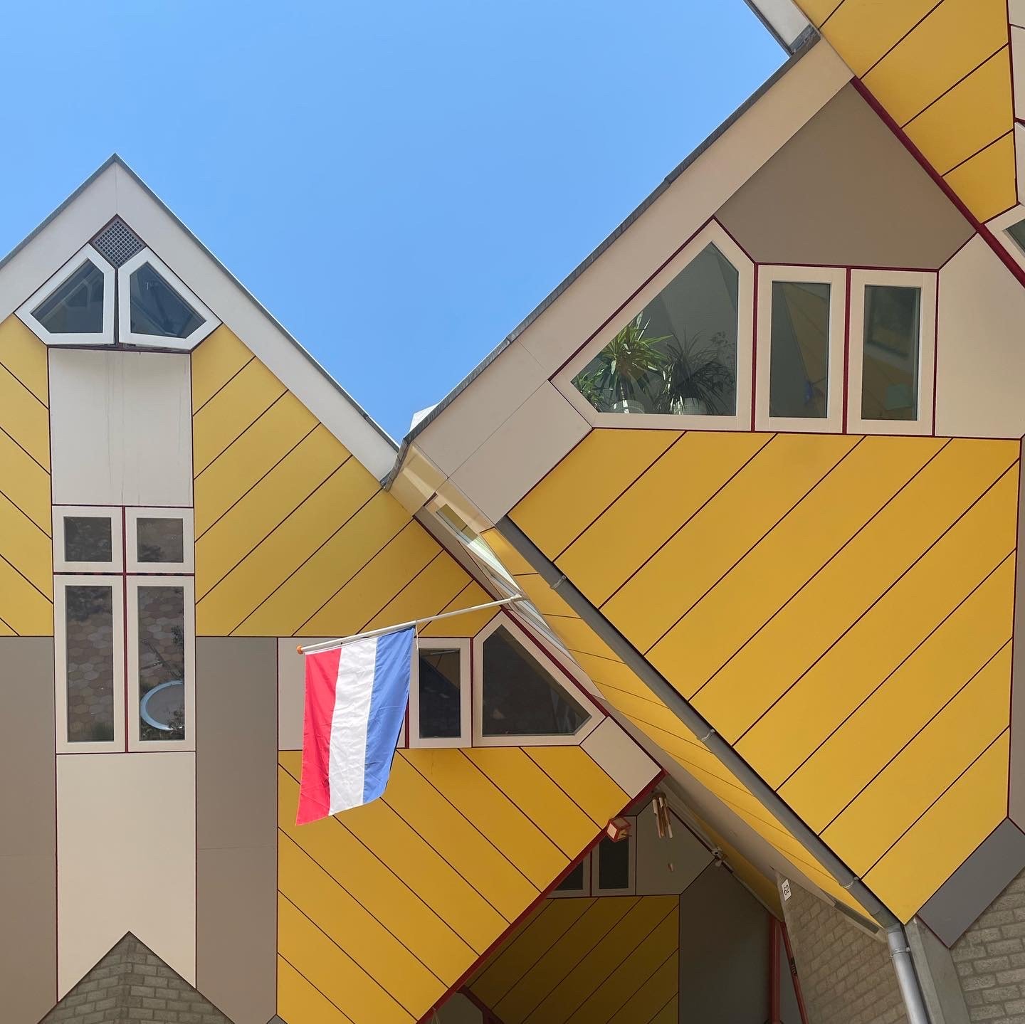 Cube houses in Rotterdam, Netherlands