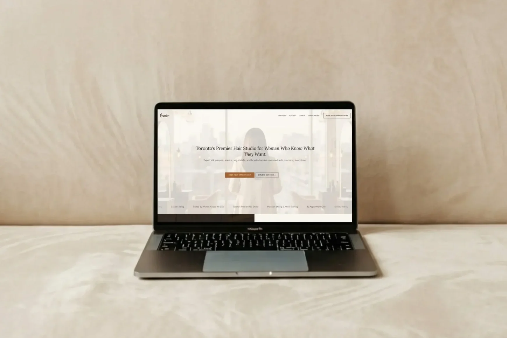 The Hair Salon Website Template Built to Support Every Part of Your Business