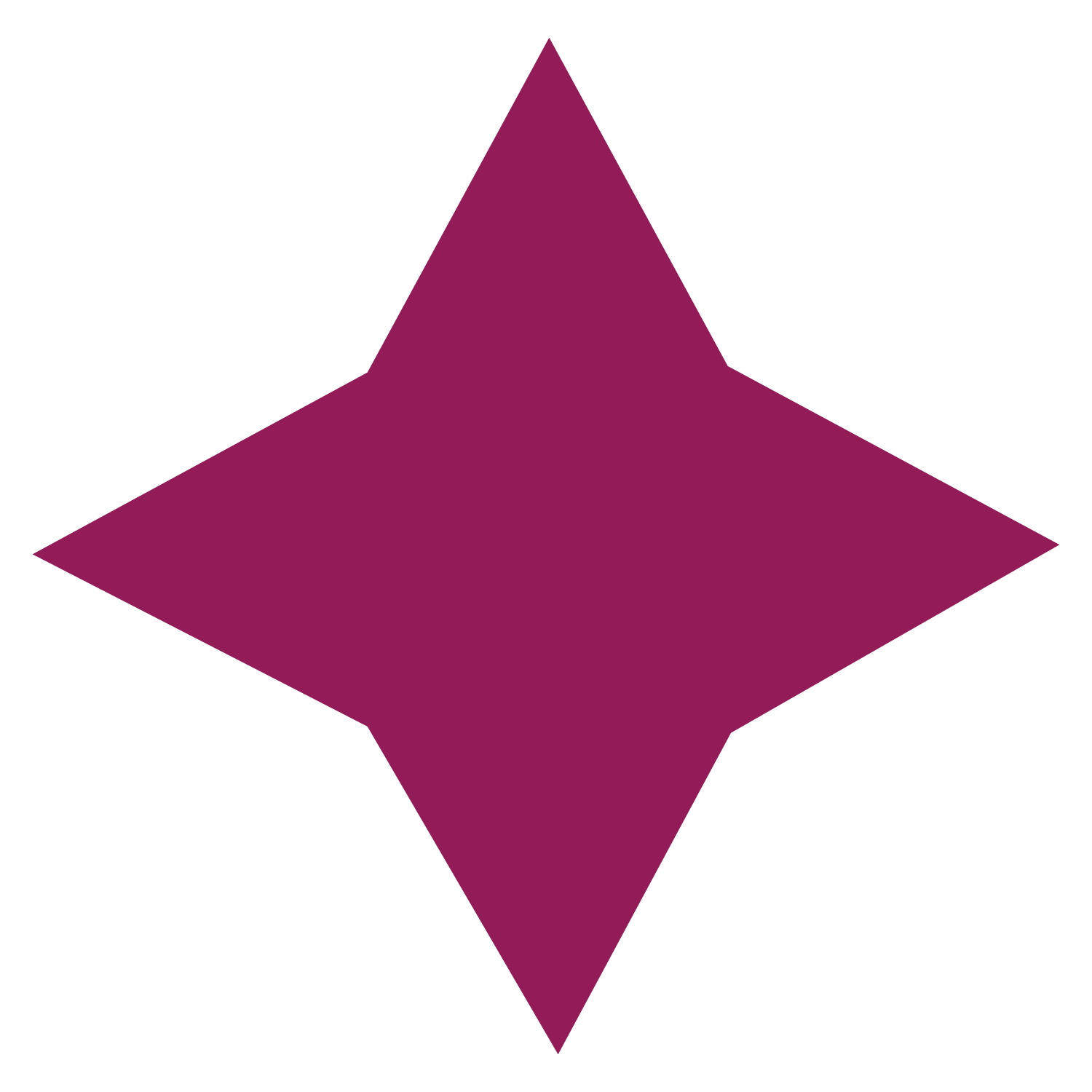 Paars gewreven vierkant .