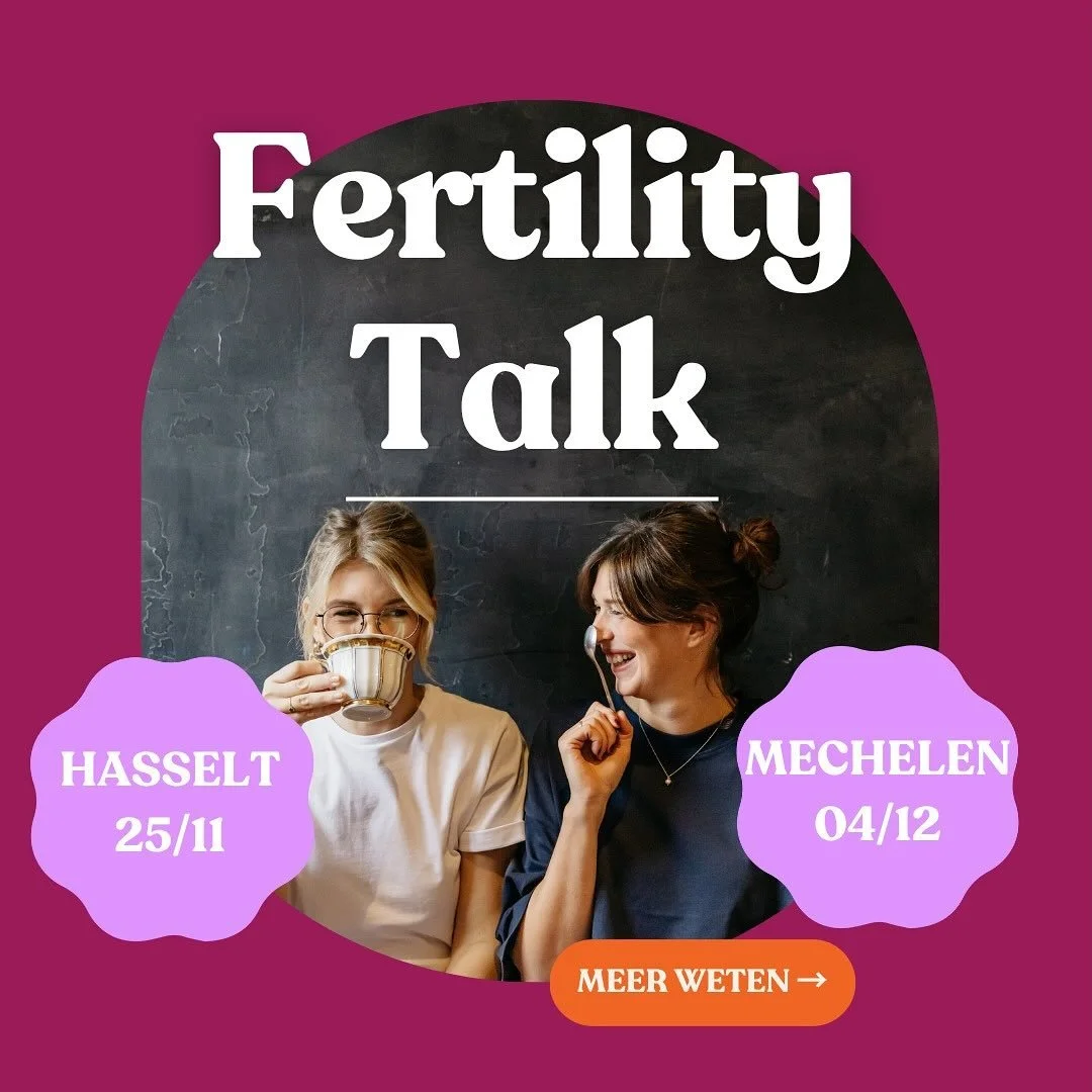Drumrollssss&hellip;. Nog 2 nieuwe data voor onze Fertility Talks dit najaar! Altijd moeilijk kiezen waar, maar er was veel vraag naar&hellip;.. deze 👇🏻

✨ Dinsdag 25/11 in Hasselt (19u-22u) 
✨ Donderdag 4/12 in Mechelen (19u - 22u)

Tijdens deze p