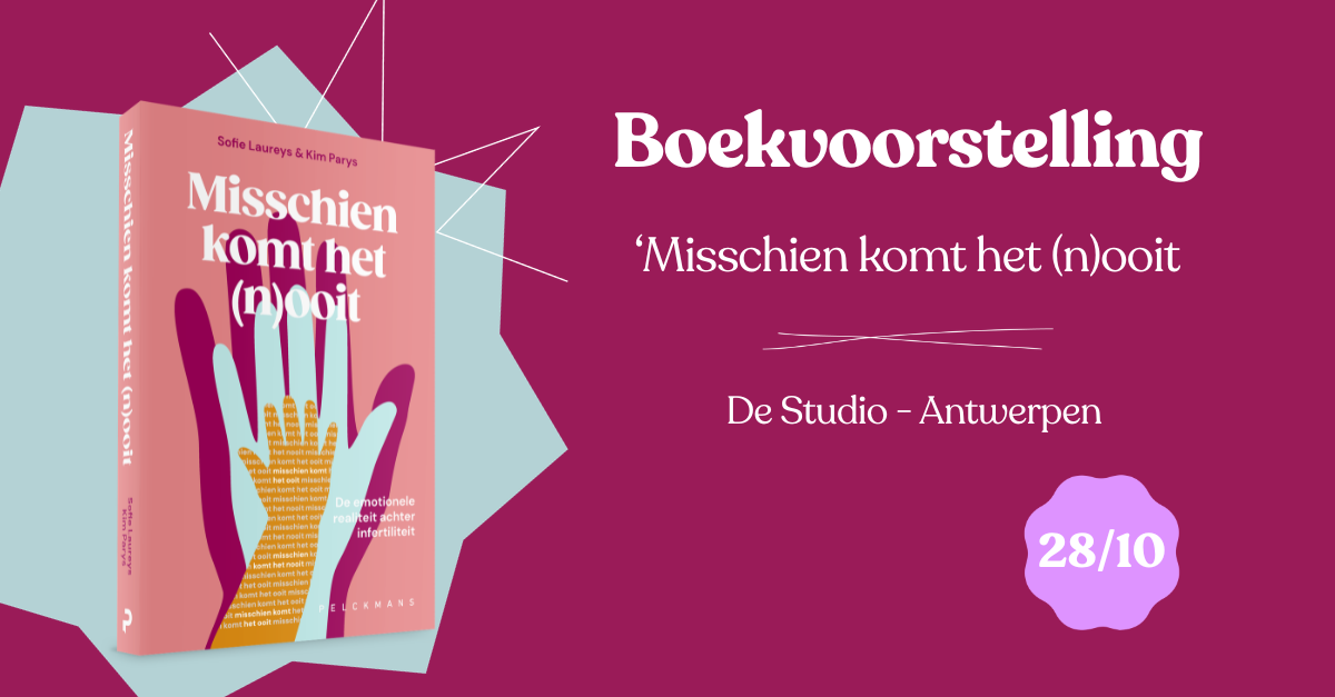 Boekvoorstelling ‘Misschien komt het Nooit - Antwerpen