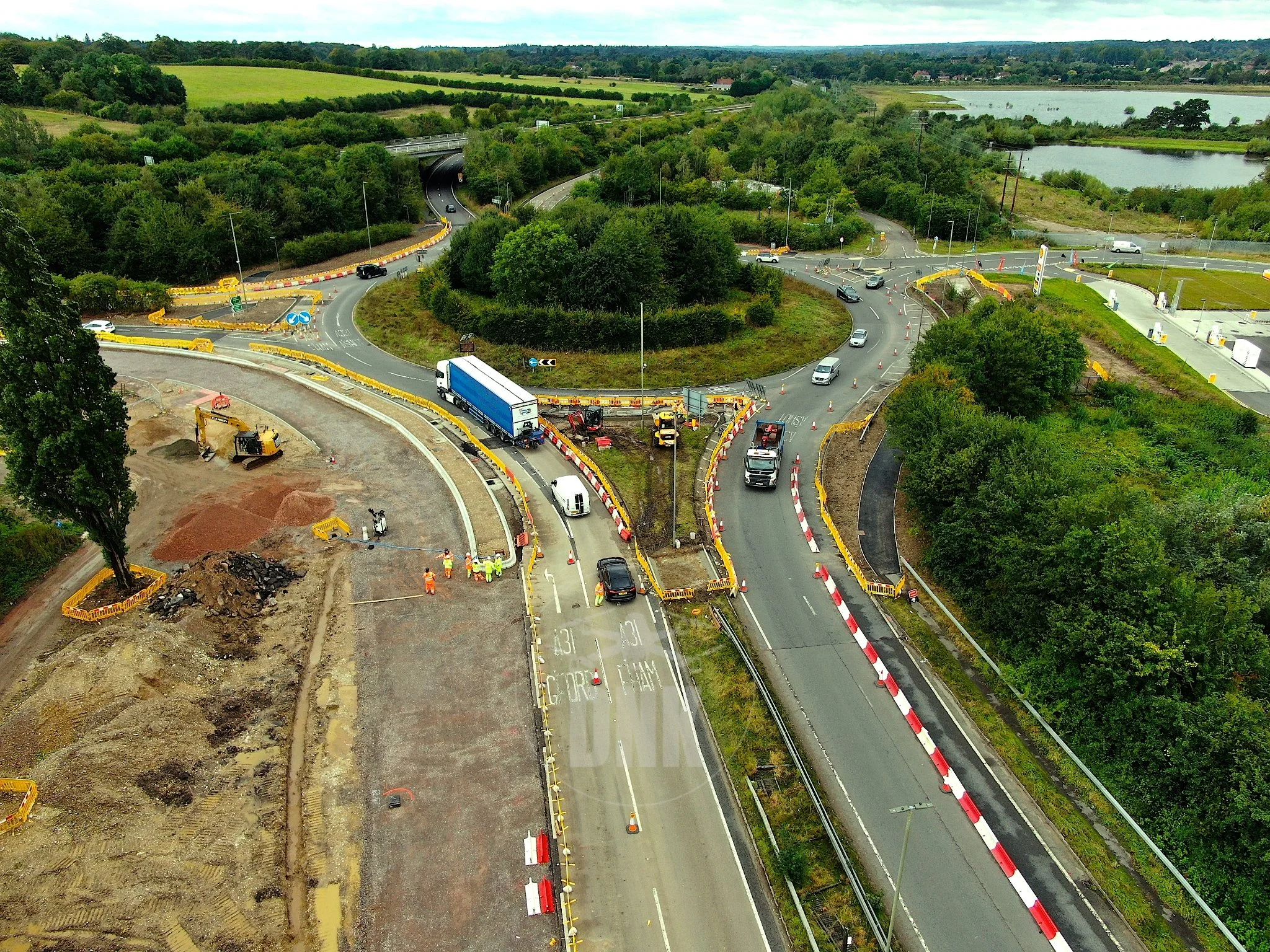 A31 - A331 Roundabout