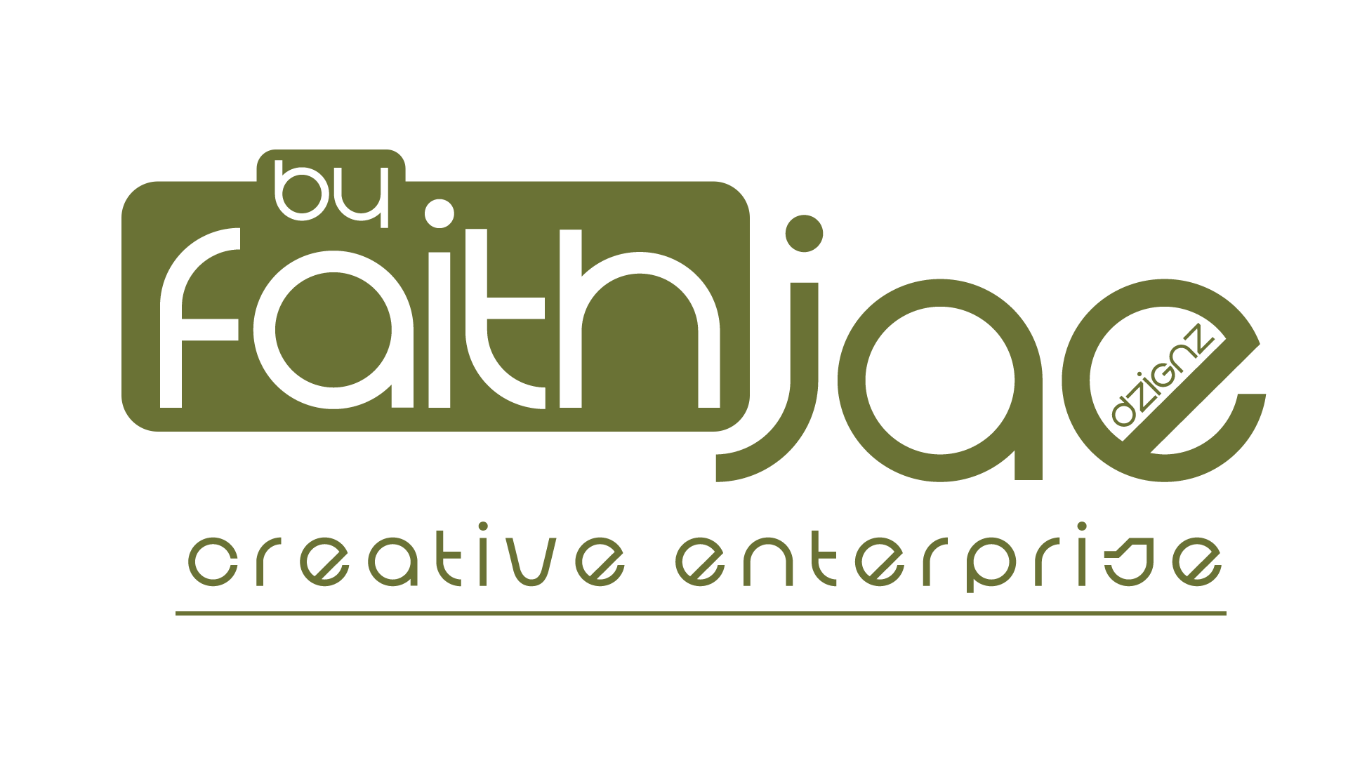 Logo for 'by Falthjoge', a creative enterprise, with the tagline 'creative enterprise' below in green text.