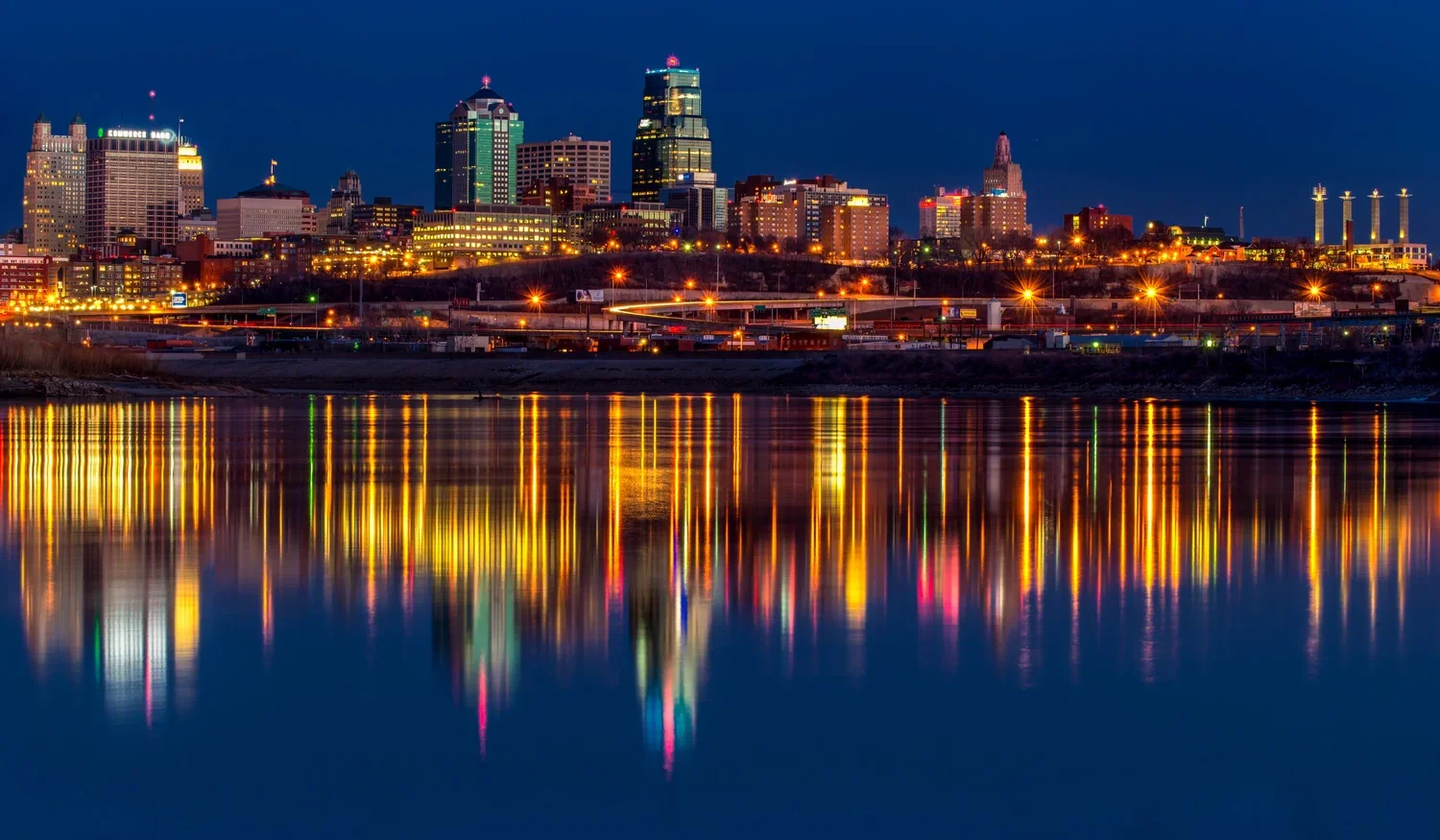 Kaw Point Lights