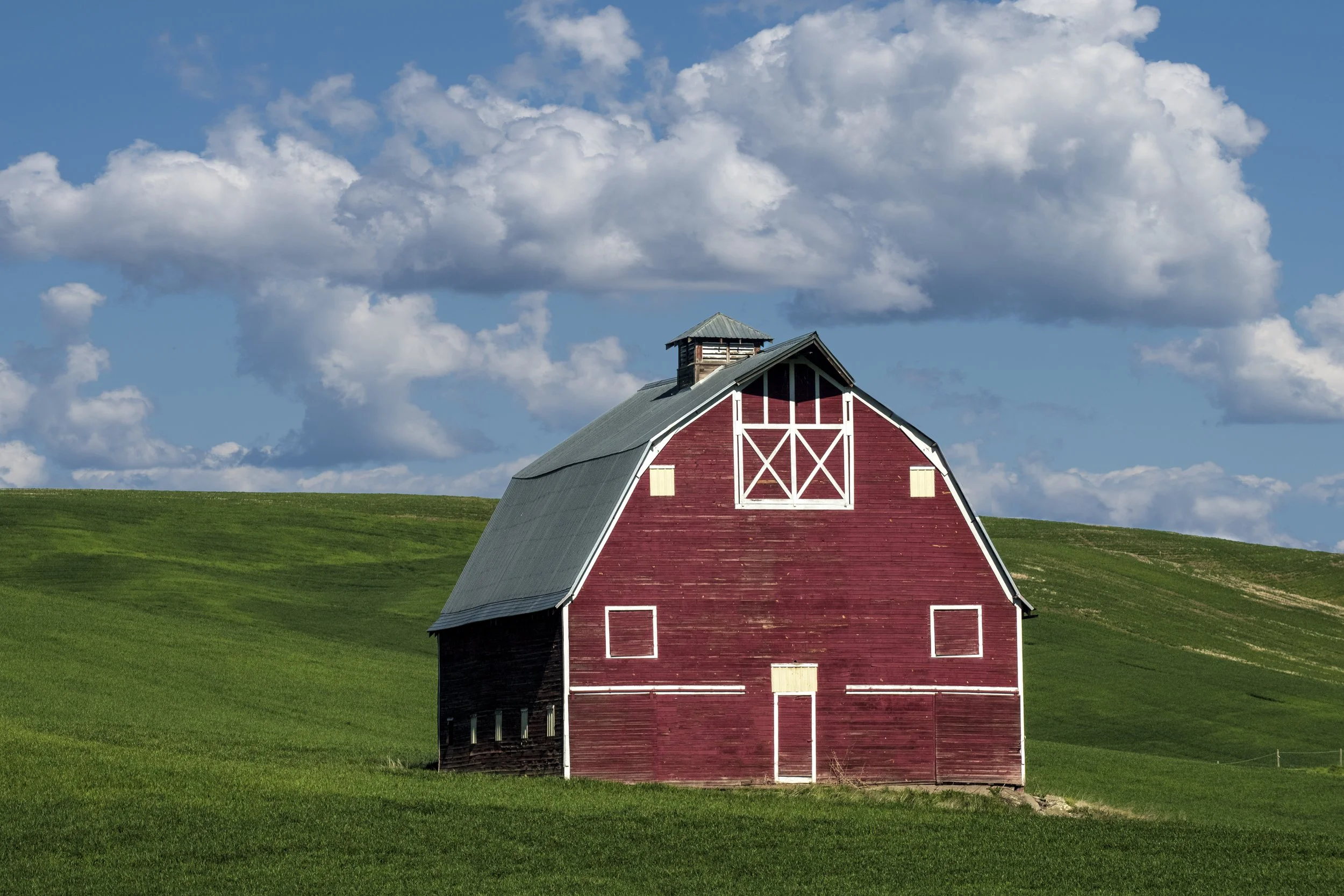 Red Barn in Palouse