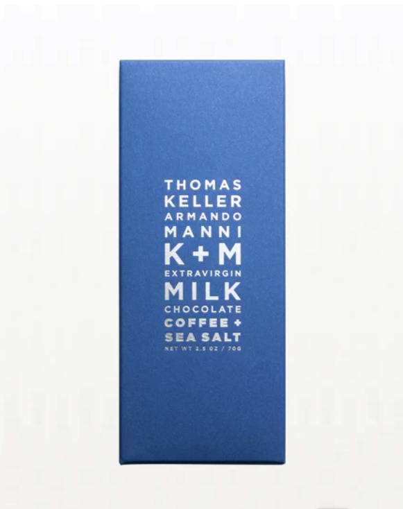 K + M Chocolate Extravirgin Coffee + Sea Salt, 2.5oz