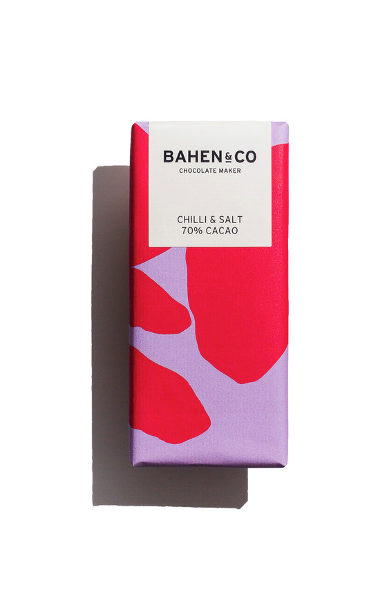 BAHEN & CO CHILLI AND SALT CHOCOLATE