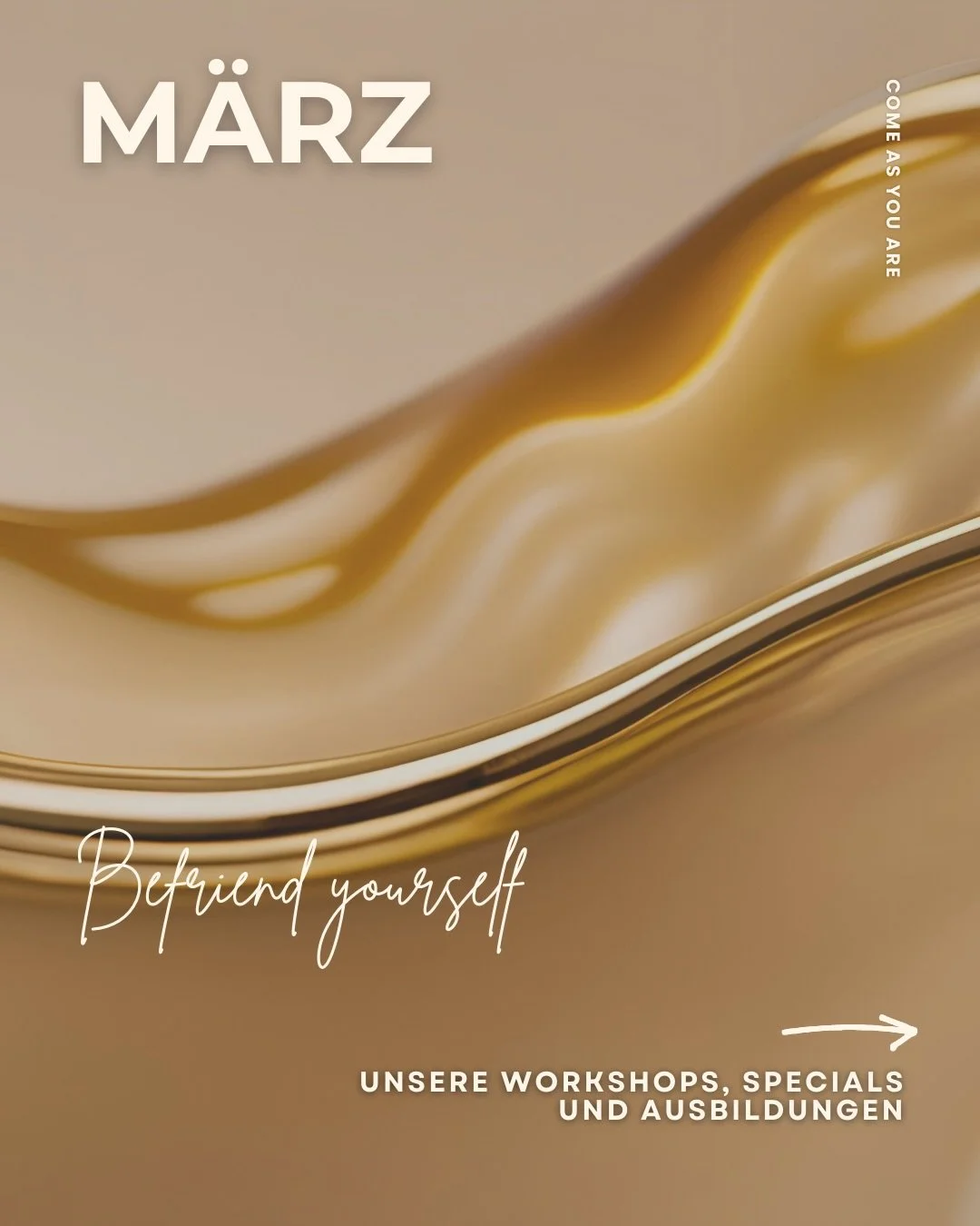 M&auml;rz bei URBAN YOGA &ndash; Befriend Yourself 🫂

Wann bist du das letzte Mal wirklich bei dir gewesen? Nicht nur k&ouml;rperlich anwesend &ndash; sondern wirklich da, bei dir selbst, ohne Ablenkung, ohne Bewertung, ohne das Gef&uuml;hl, irgendw