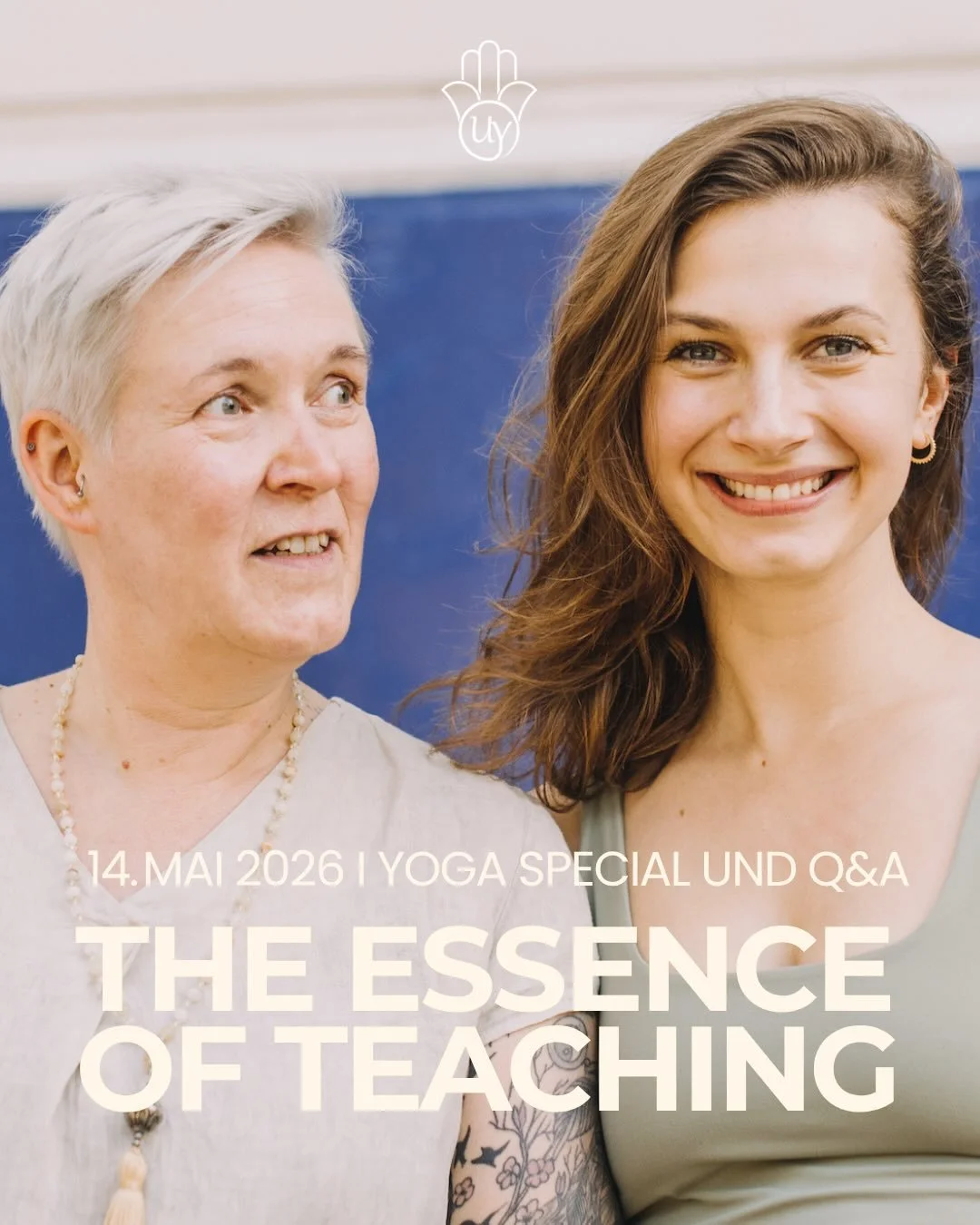 The Essence of Teaching -  Special und Q&amp;A mit Marion Schwarzat &amp; Nell Lei&szlig; ✨

Erlebe die geballte Energie und jahrelange Erfahrung unseres eingespielten Ausbildungsteams in einem besonderen Format. In diesem Special f&uuml;hren dich Ma