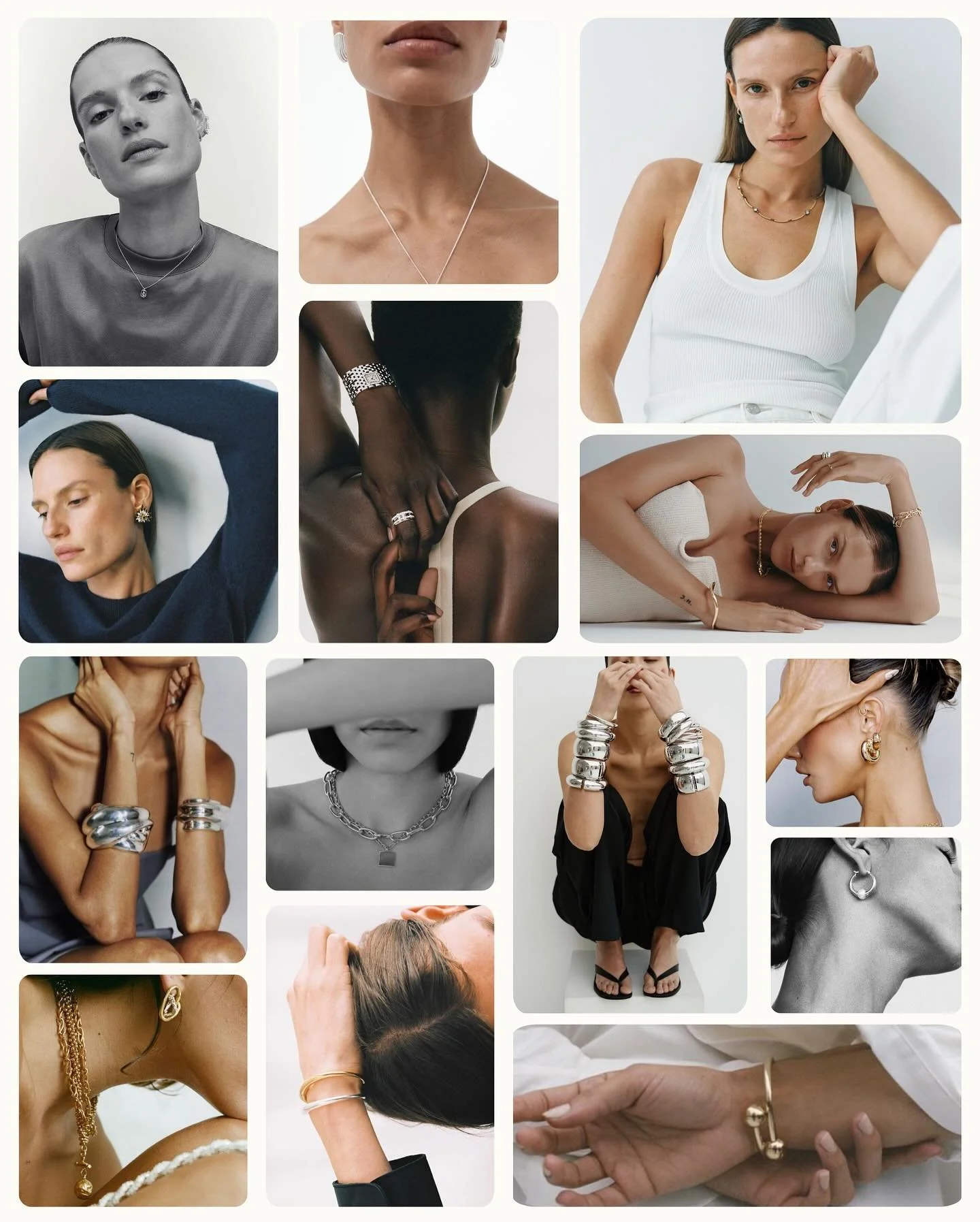 Creative direction and moodboard for CROÍA x Eabha, centered on quiet refinement and elevated simplicity. Emphasis on creative camera angles and subtle, sculptural movement through hand positioning to bring shape and dimension to each shot.
A