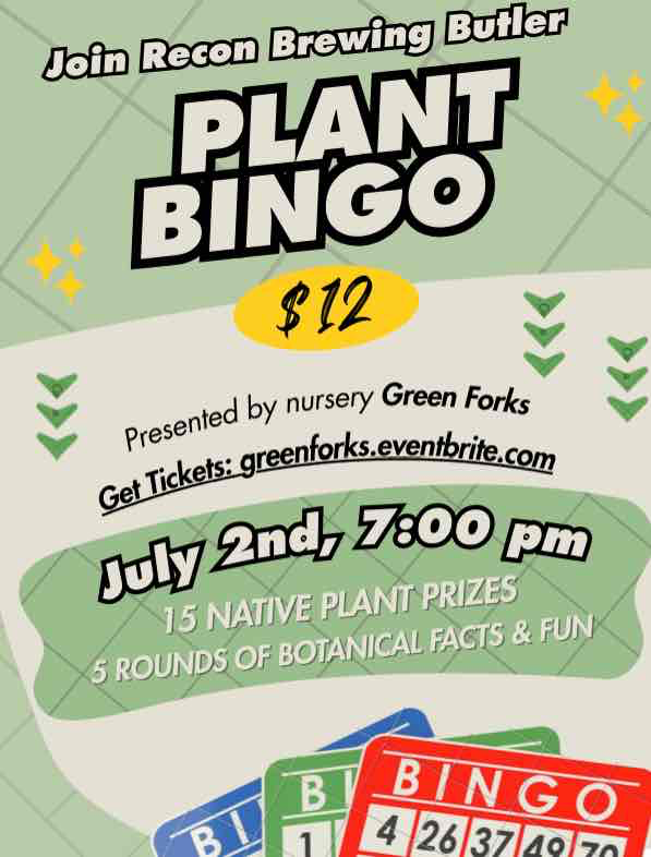 Plant Bingo @ Recon Brewing Meeder