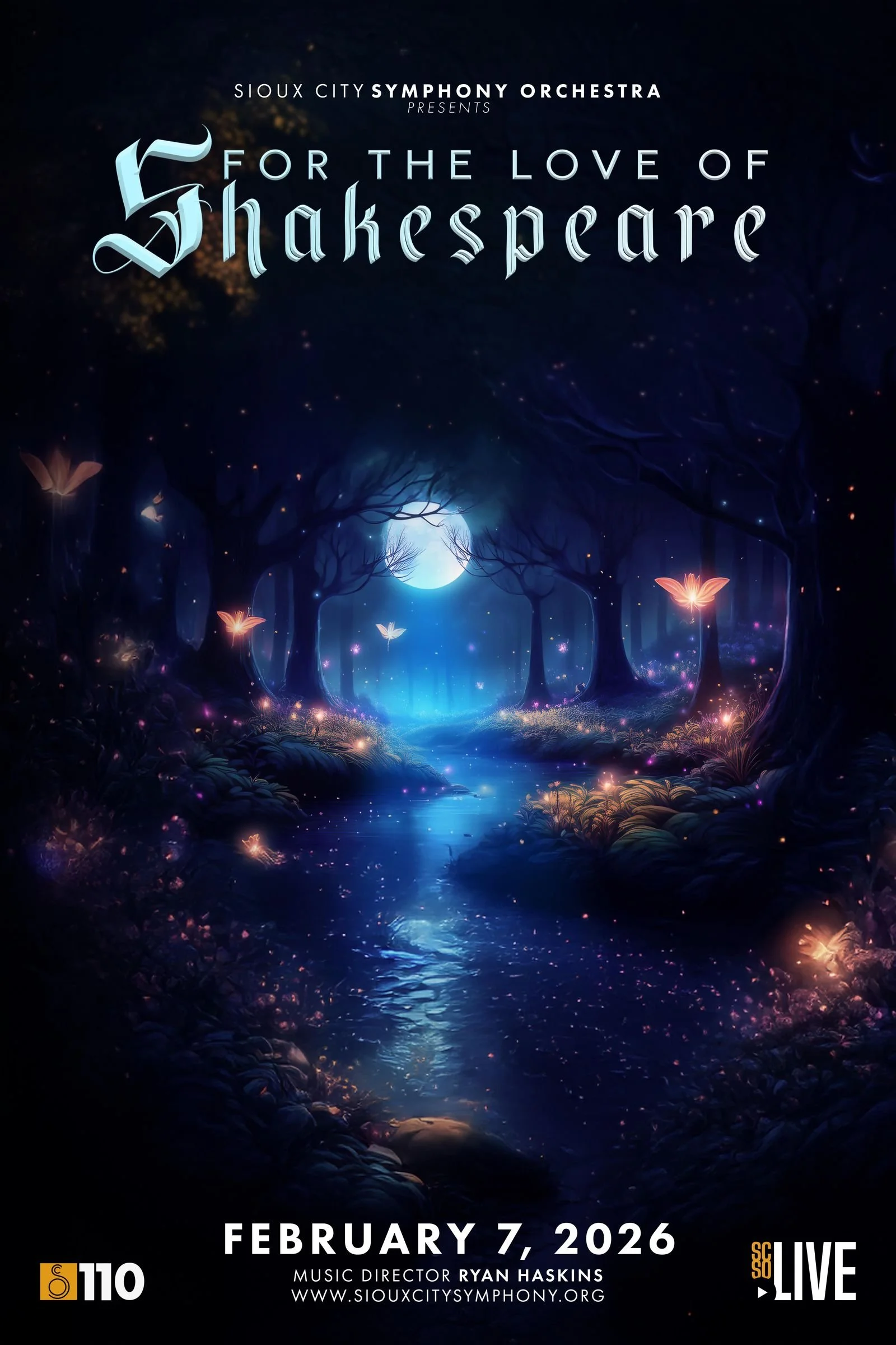 Sioux City Symphony - For the Love of Shakespeare