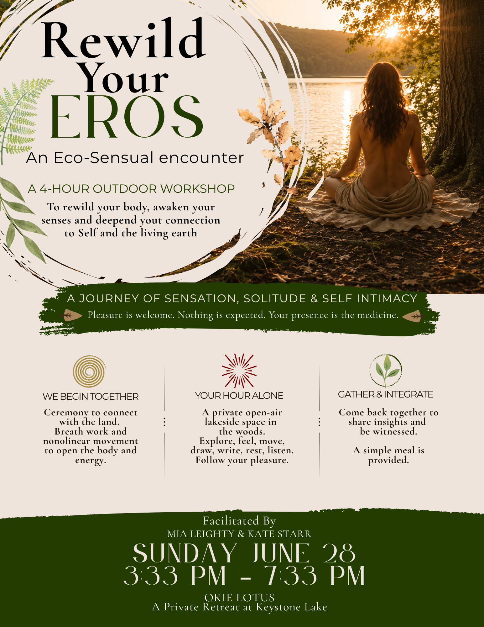 Rewild Your Eros- An EcoSensual Encounter