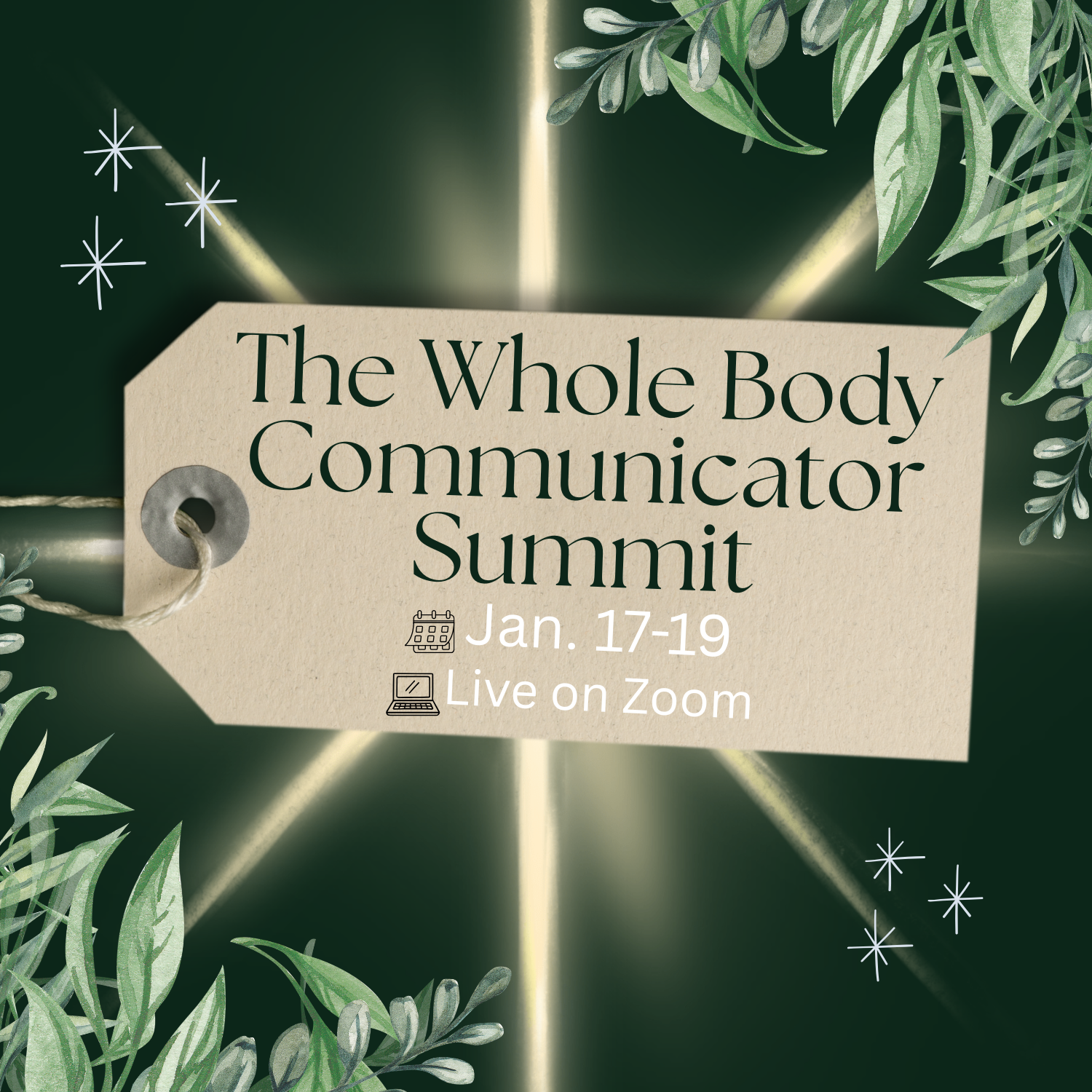Whole Body Communicator Summit