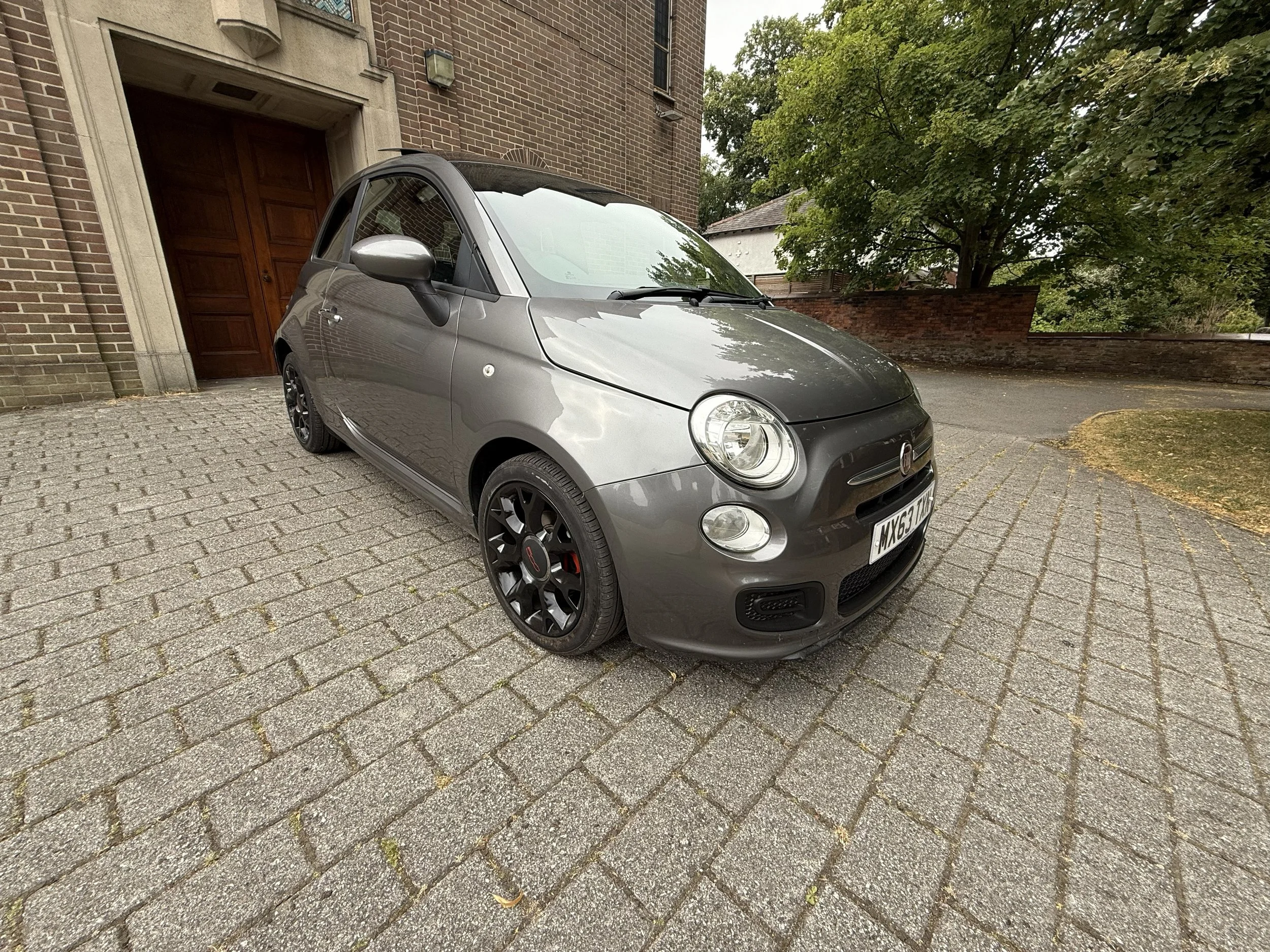 2013 Fiat 500s Grey £3995