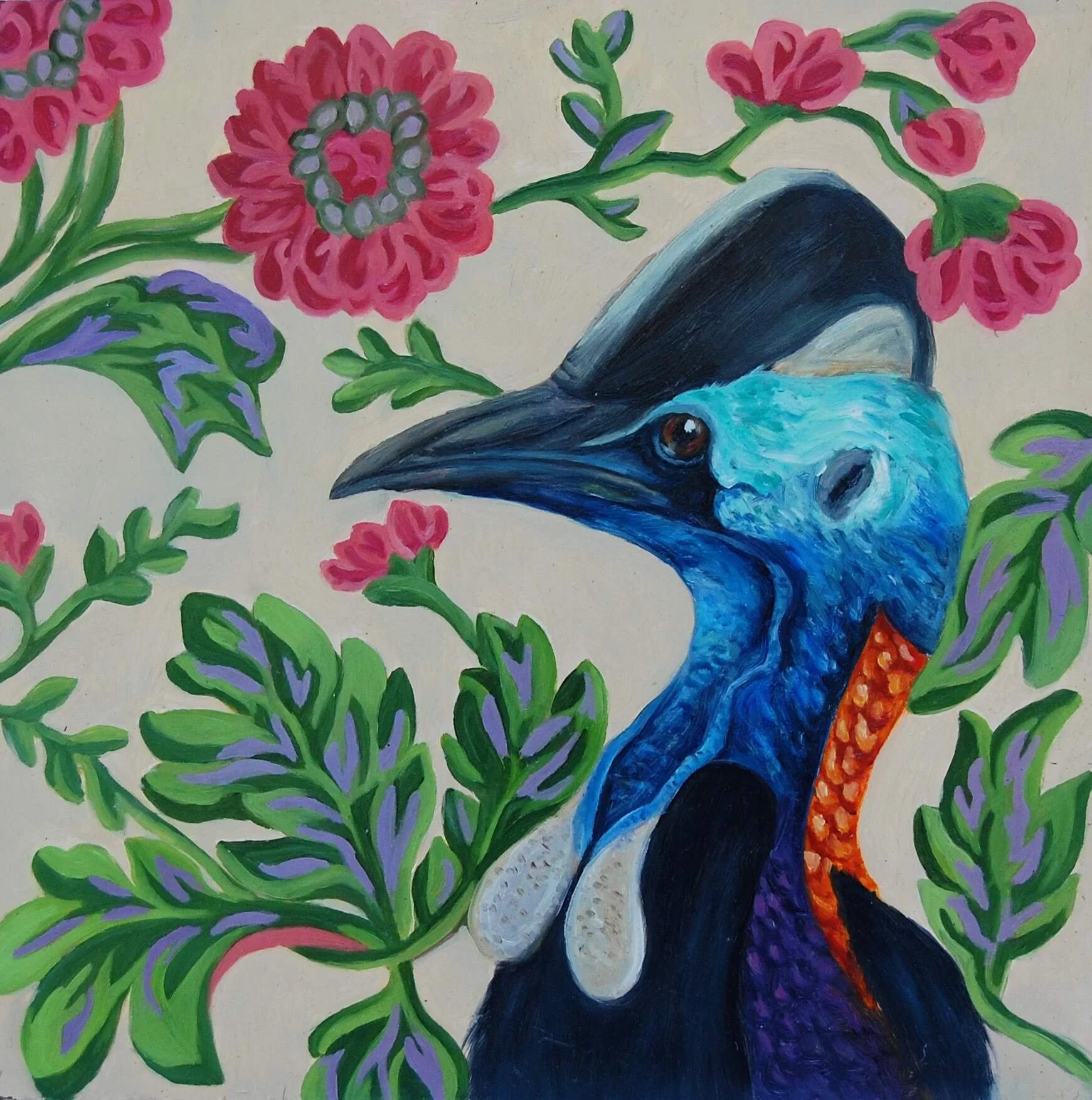 Portrait of a Cassowary