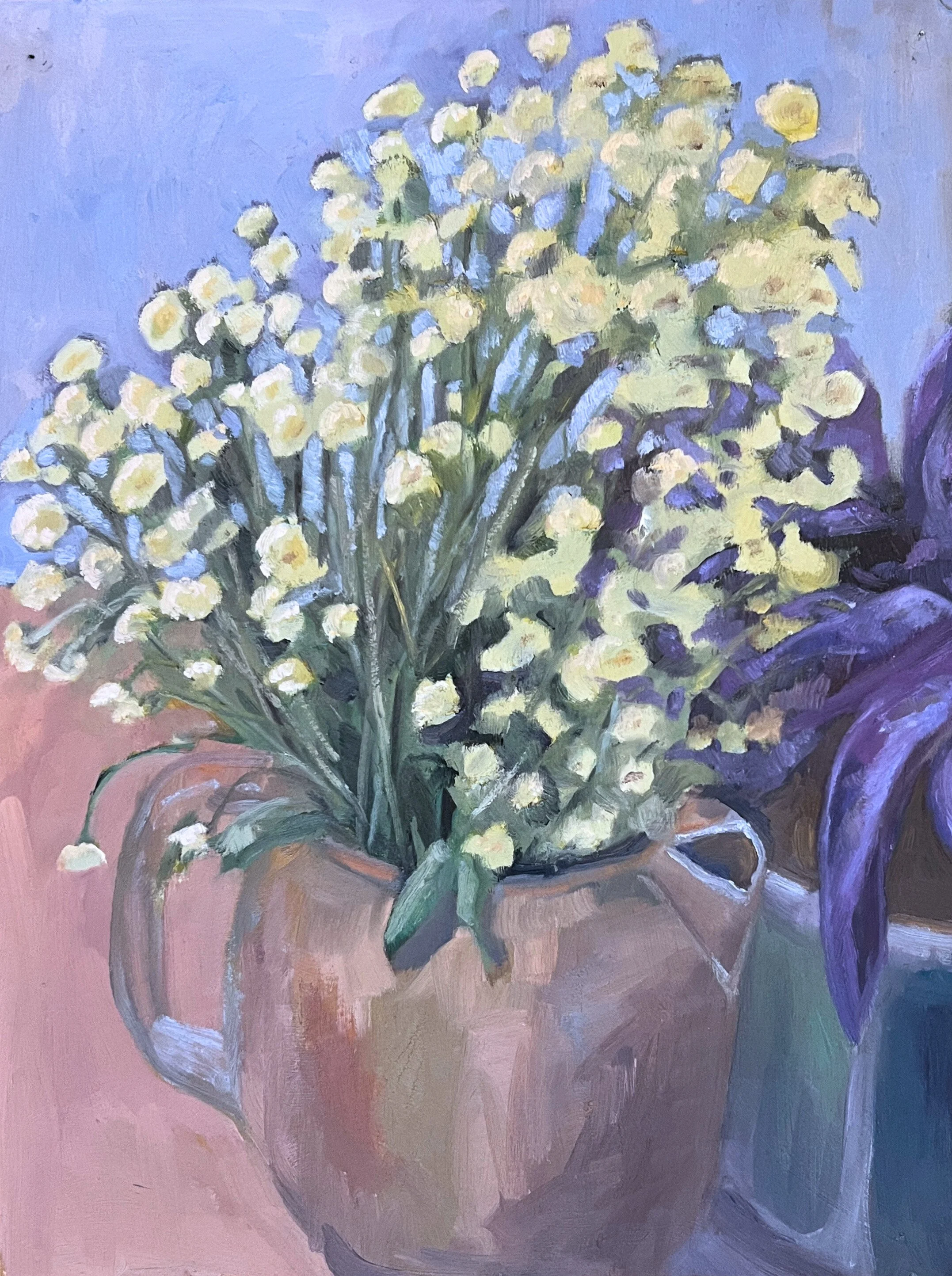 Flowers in Flea Market Vase