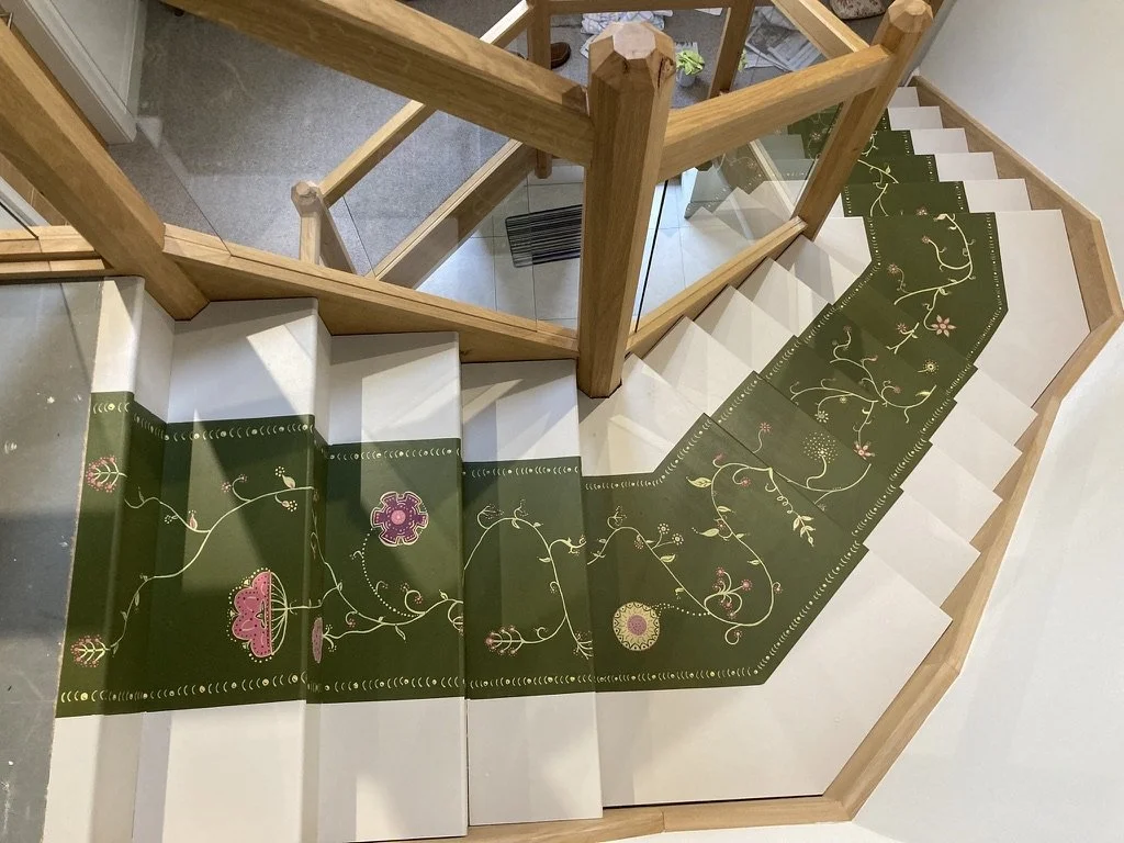 Decorated Stairs