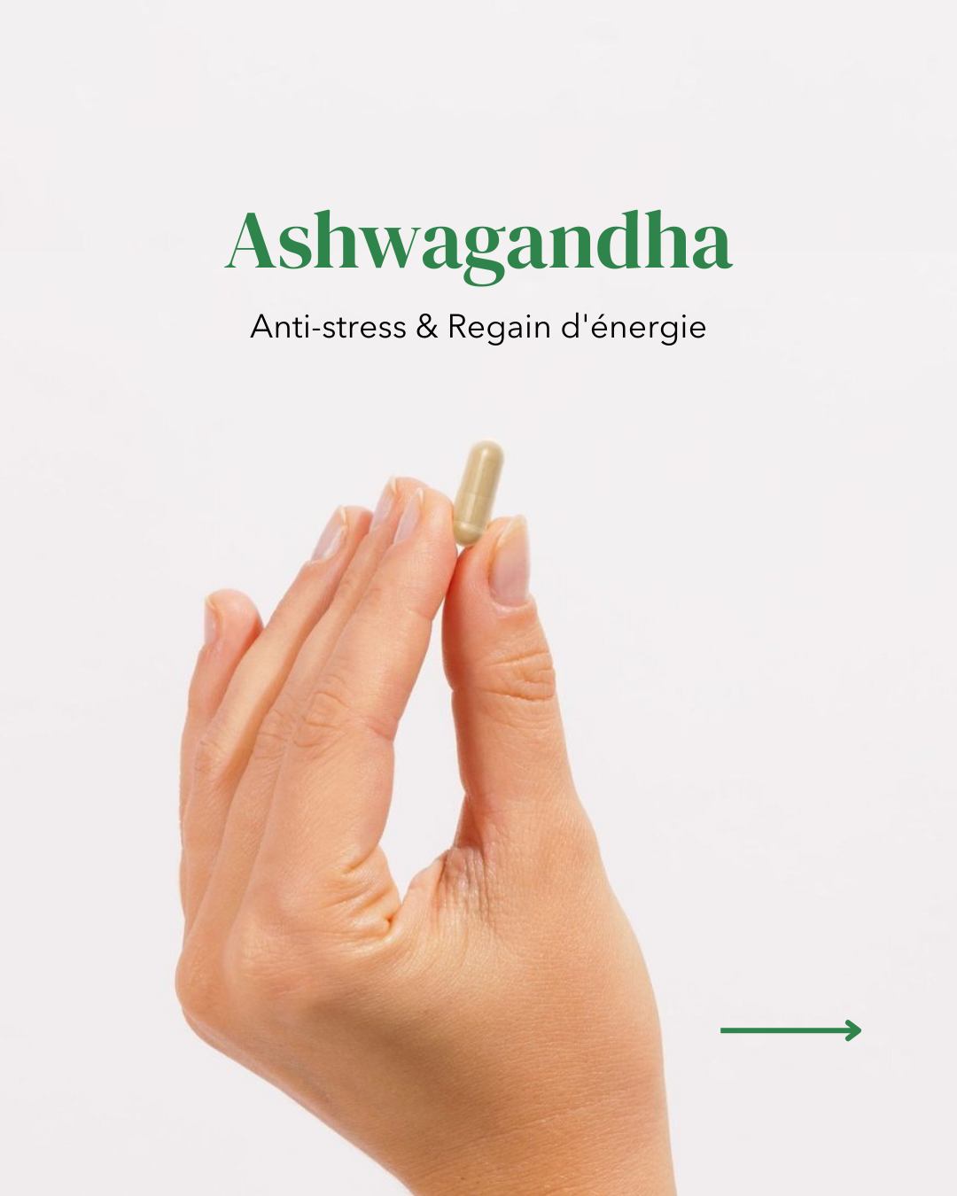 Création de post instagram ashwagndha