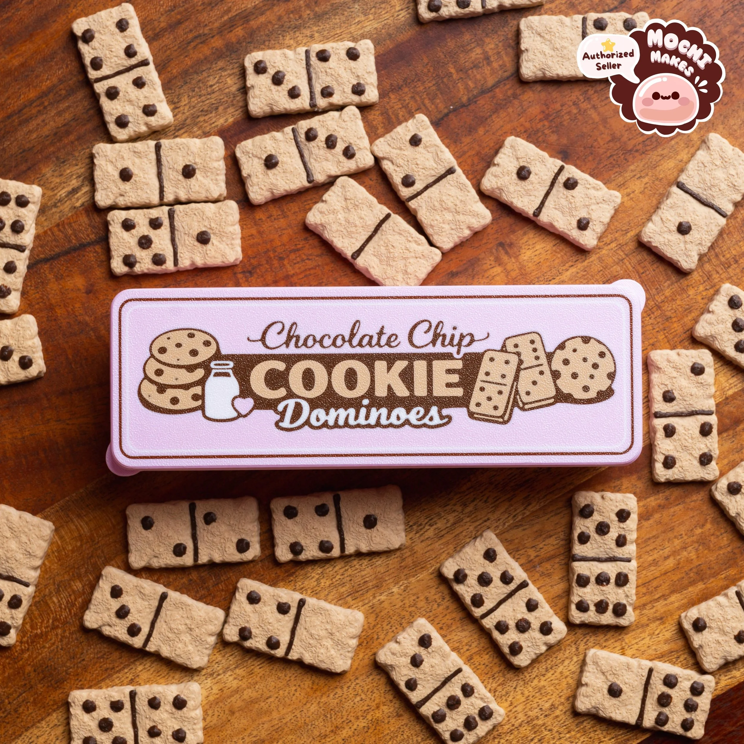 Chocolate Chip Cookie Domino Set