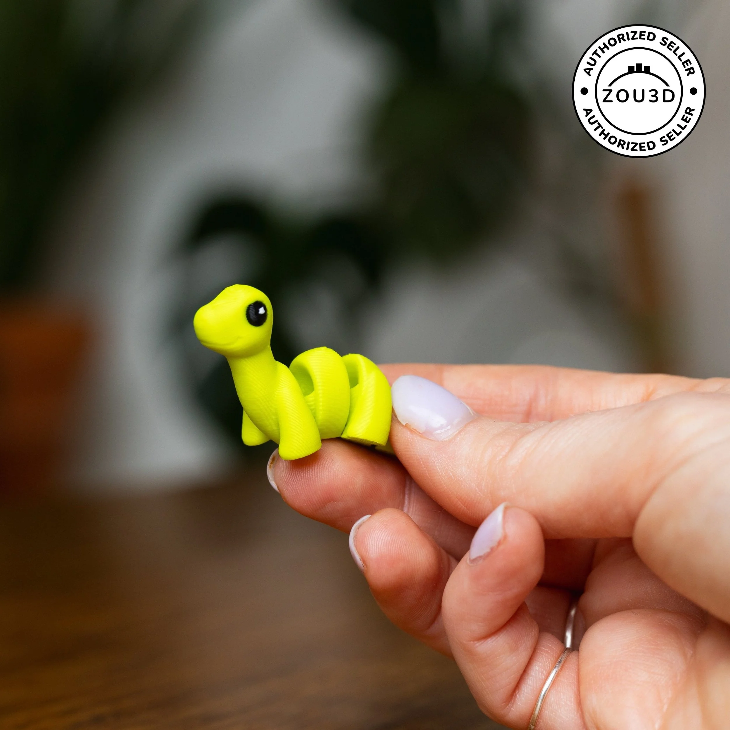 Green Mini Brontosaurus