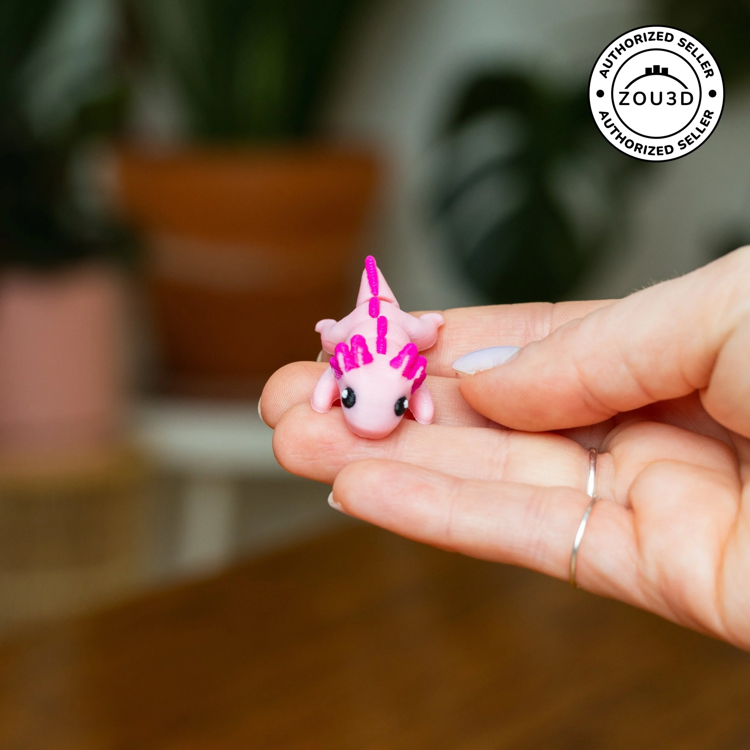 Mini Pink Axolotl