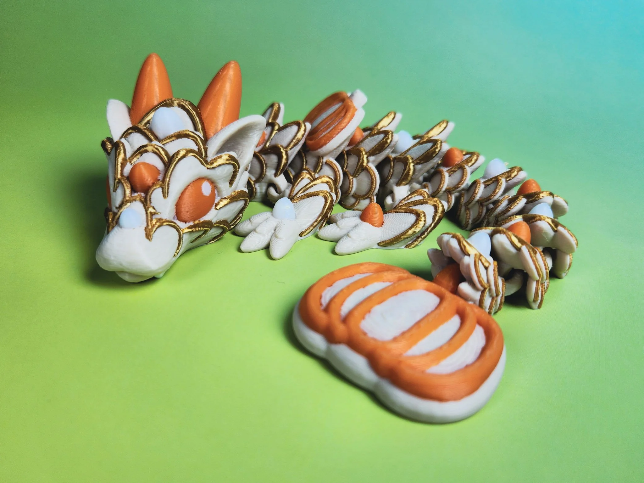 Baby Pumpkin Spice Sugar Cookie Dragon