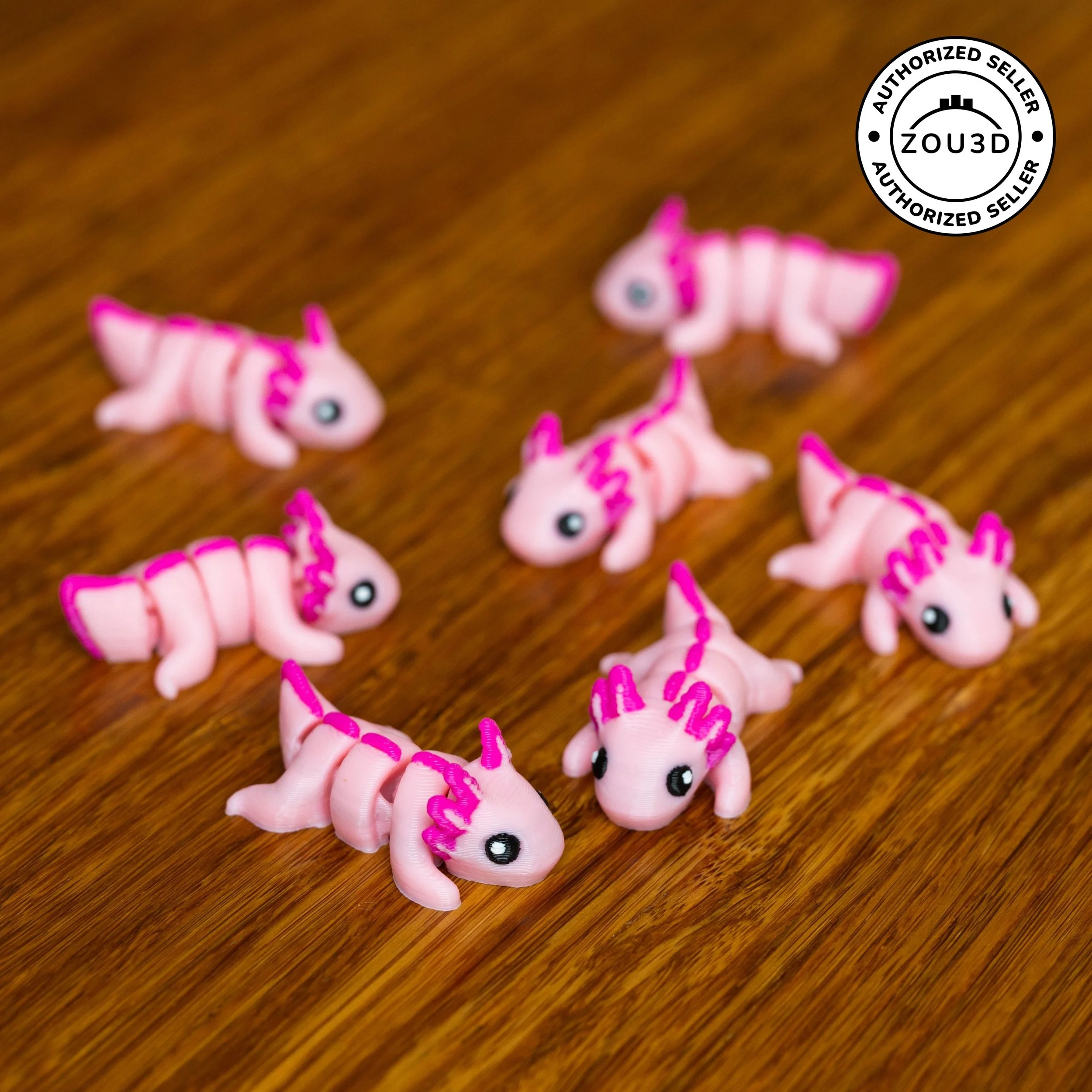 Mini Pink Axolotl