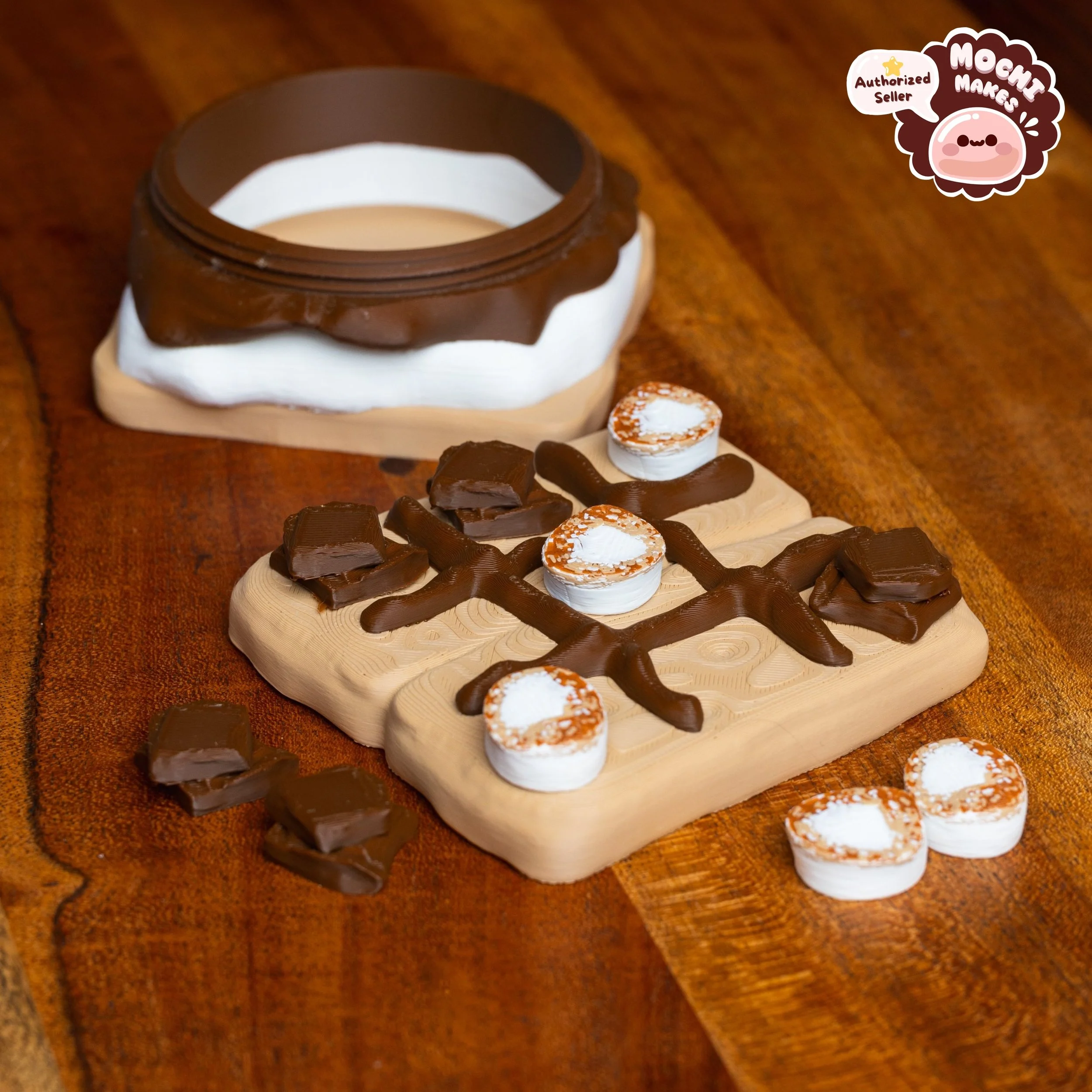 S’mores Travel Tic-Tac-Toe Set