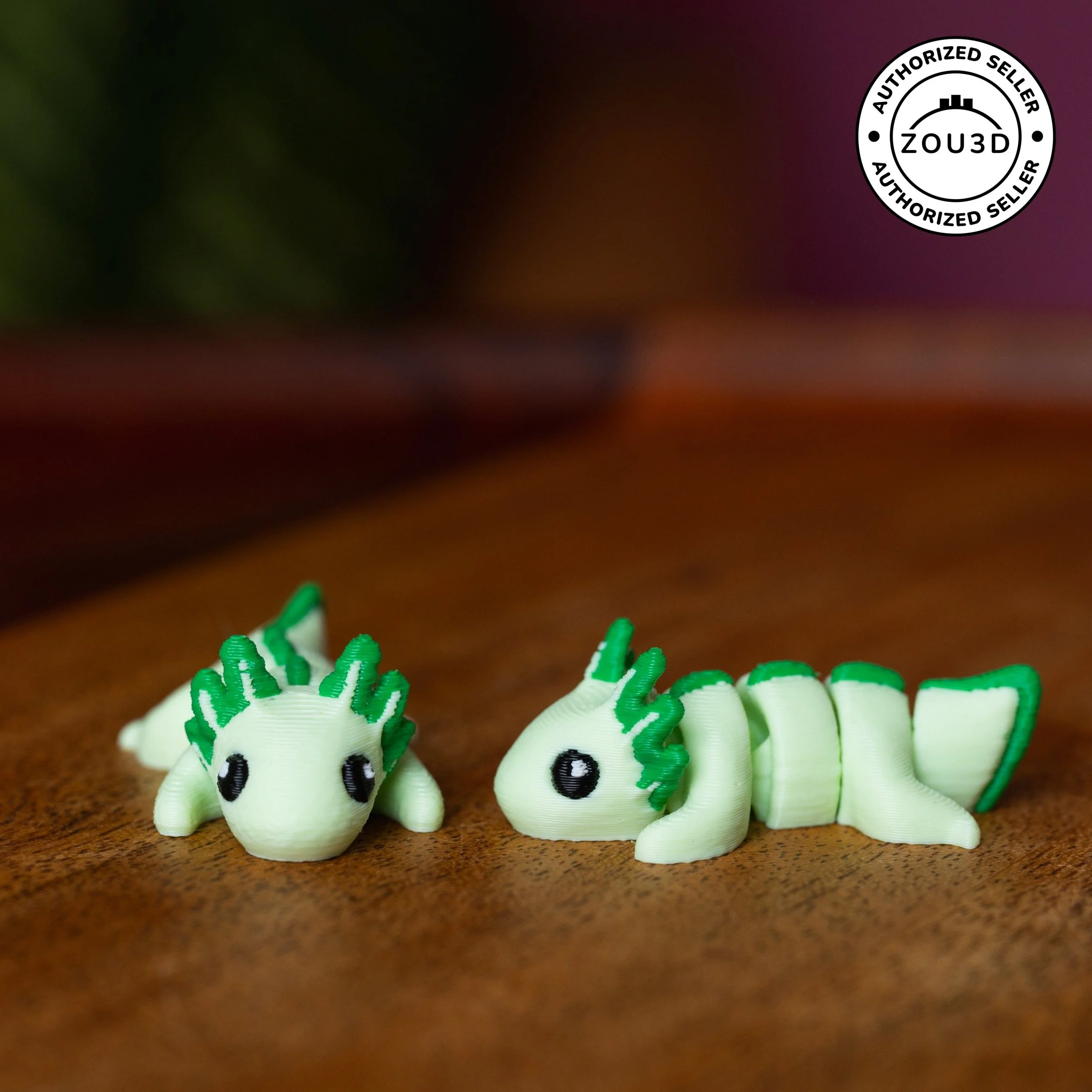 Mini Green Axolotl