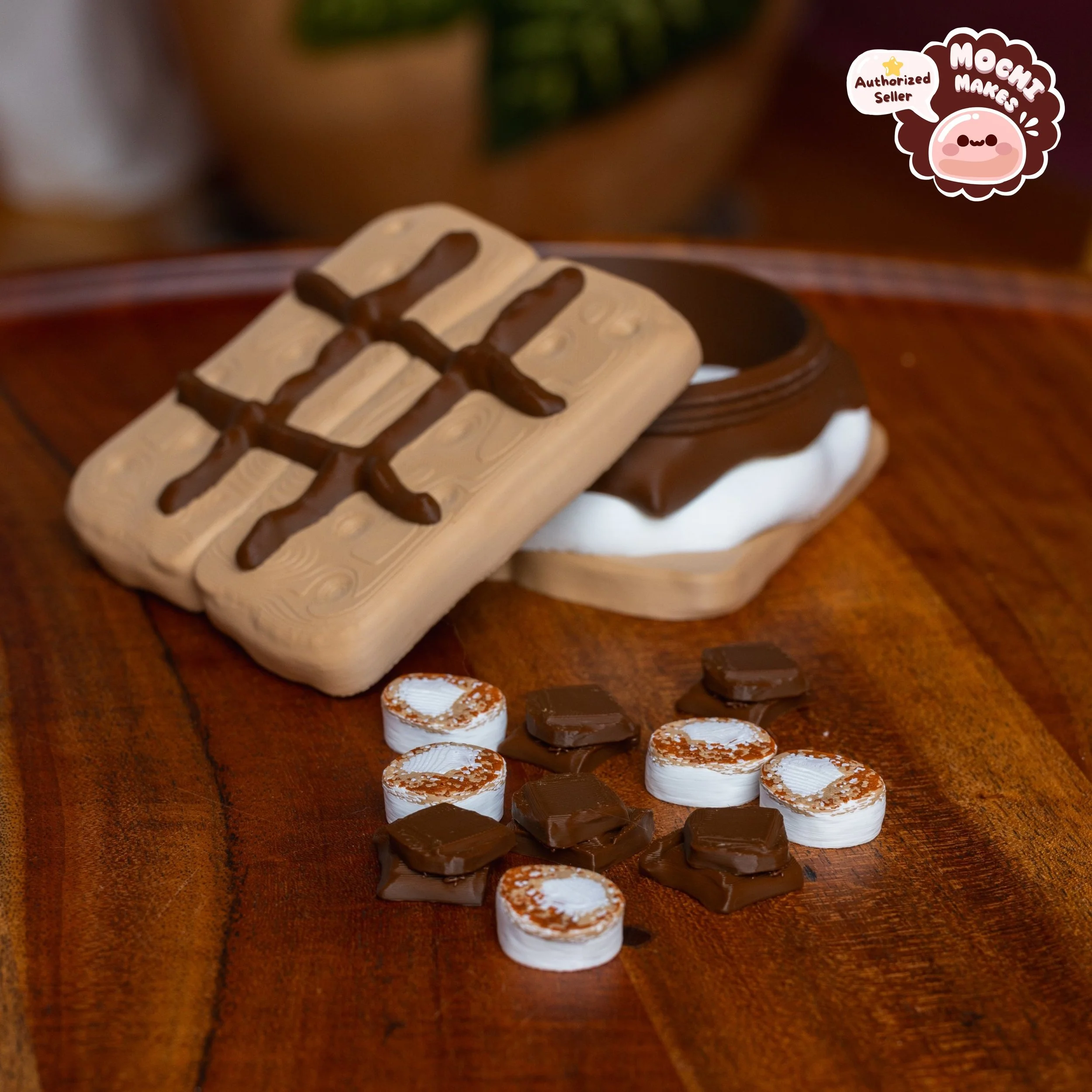 S’mores Travel Tic-Tac-Toe Set