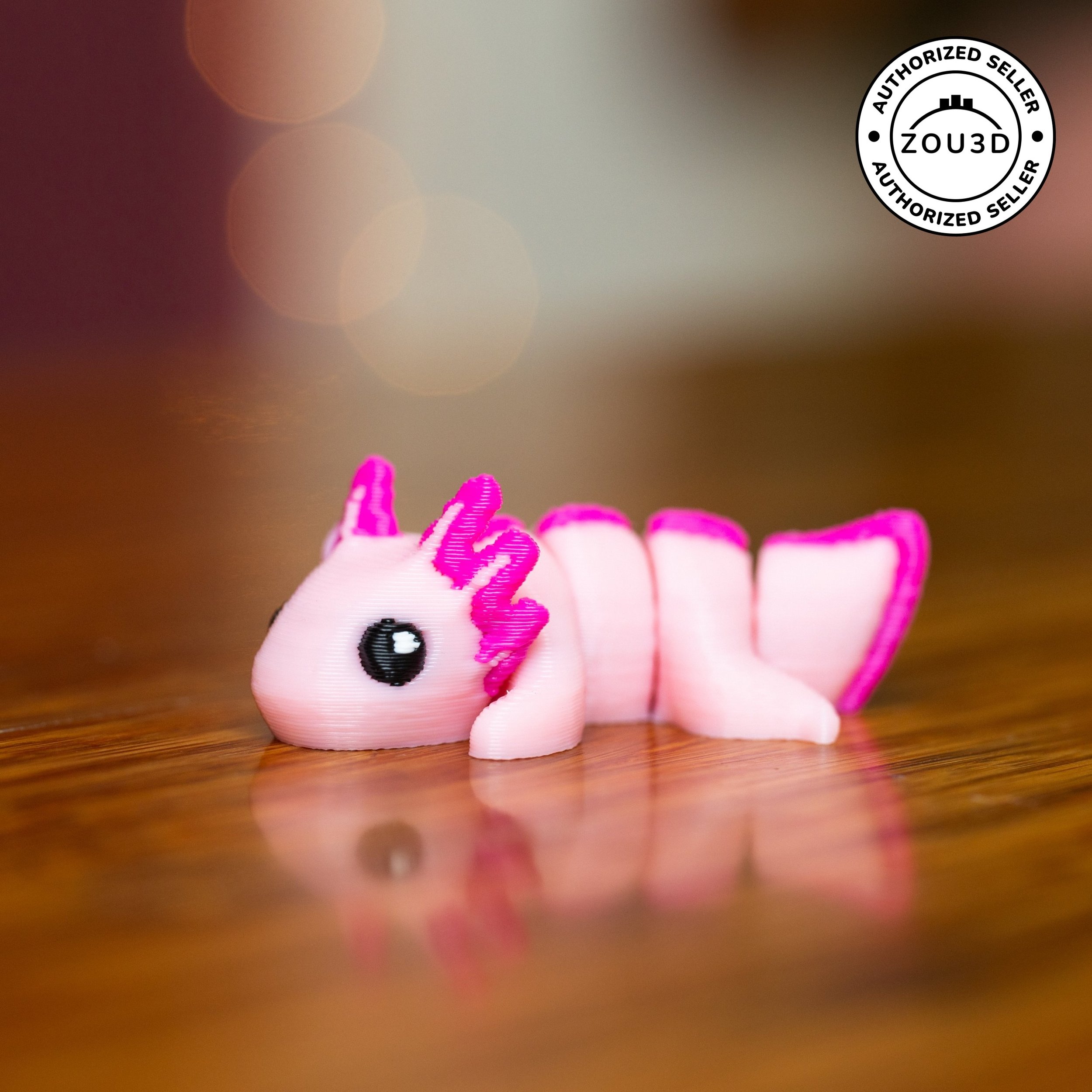 Mini Pink Axolotl