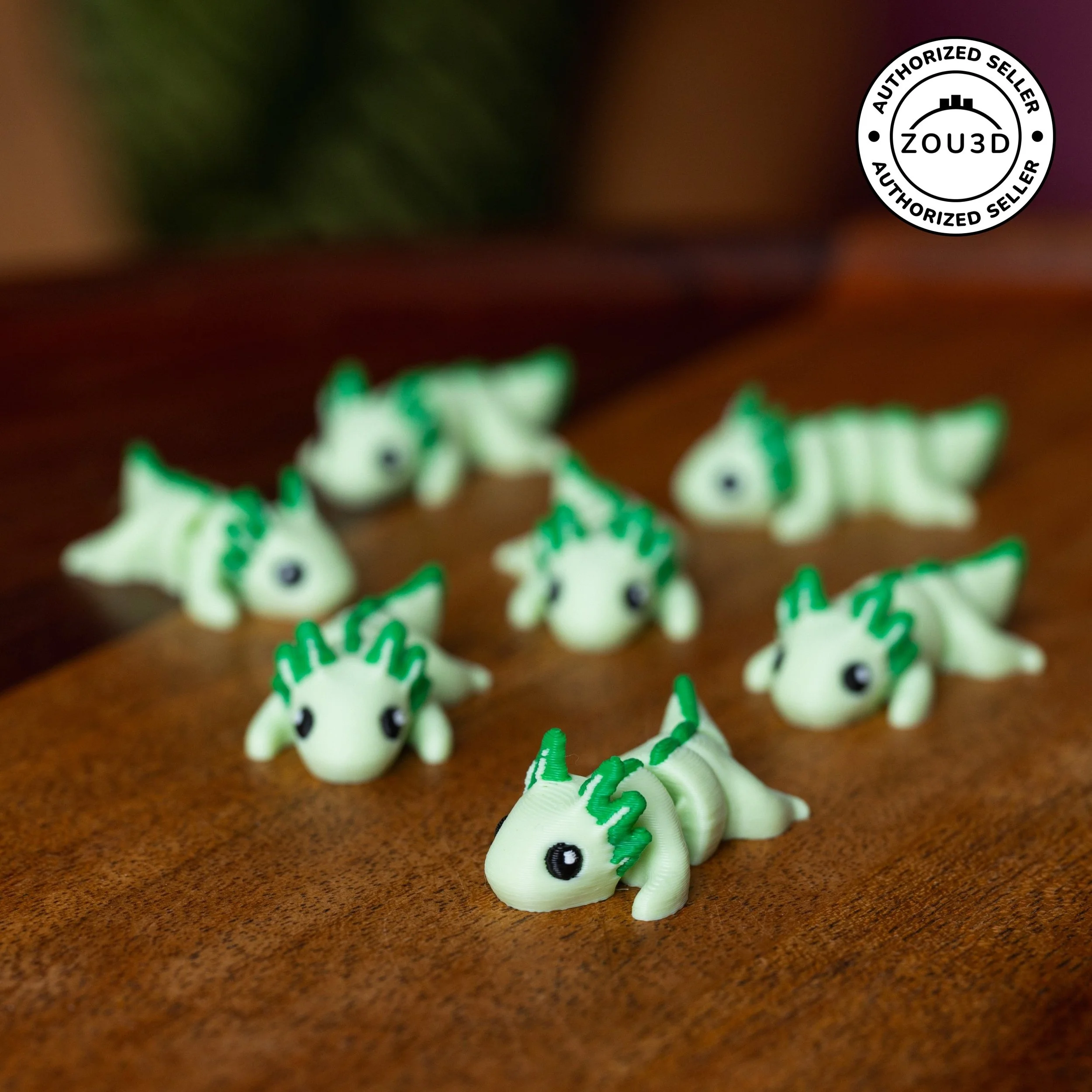 Mini Green Axolotl