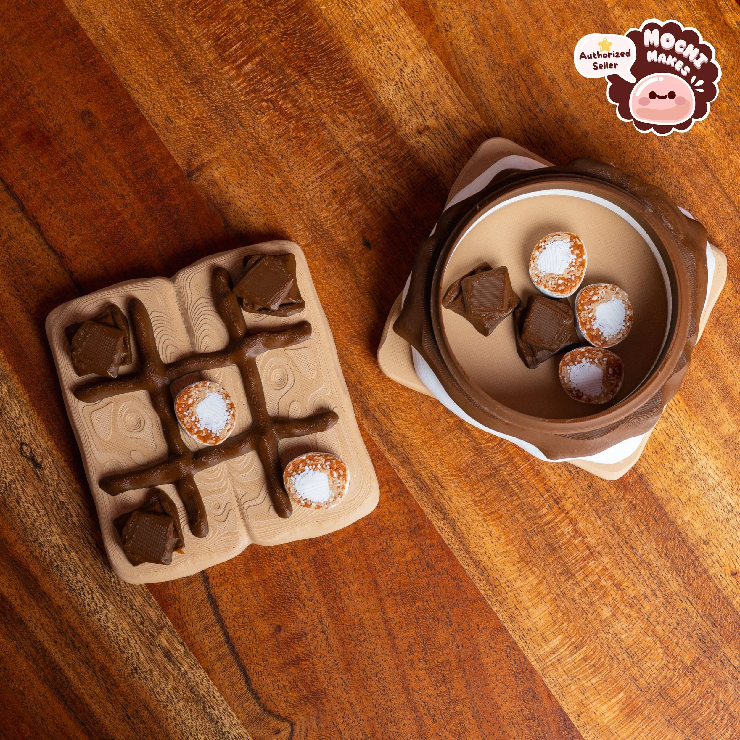 S’mores Travel Tic-Tac-Toe Set