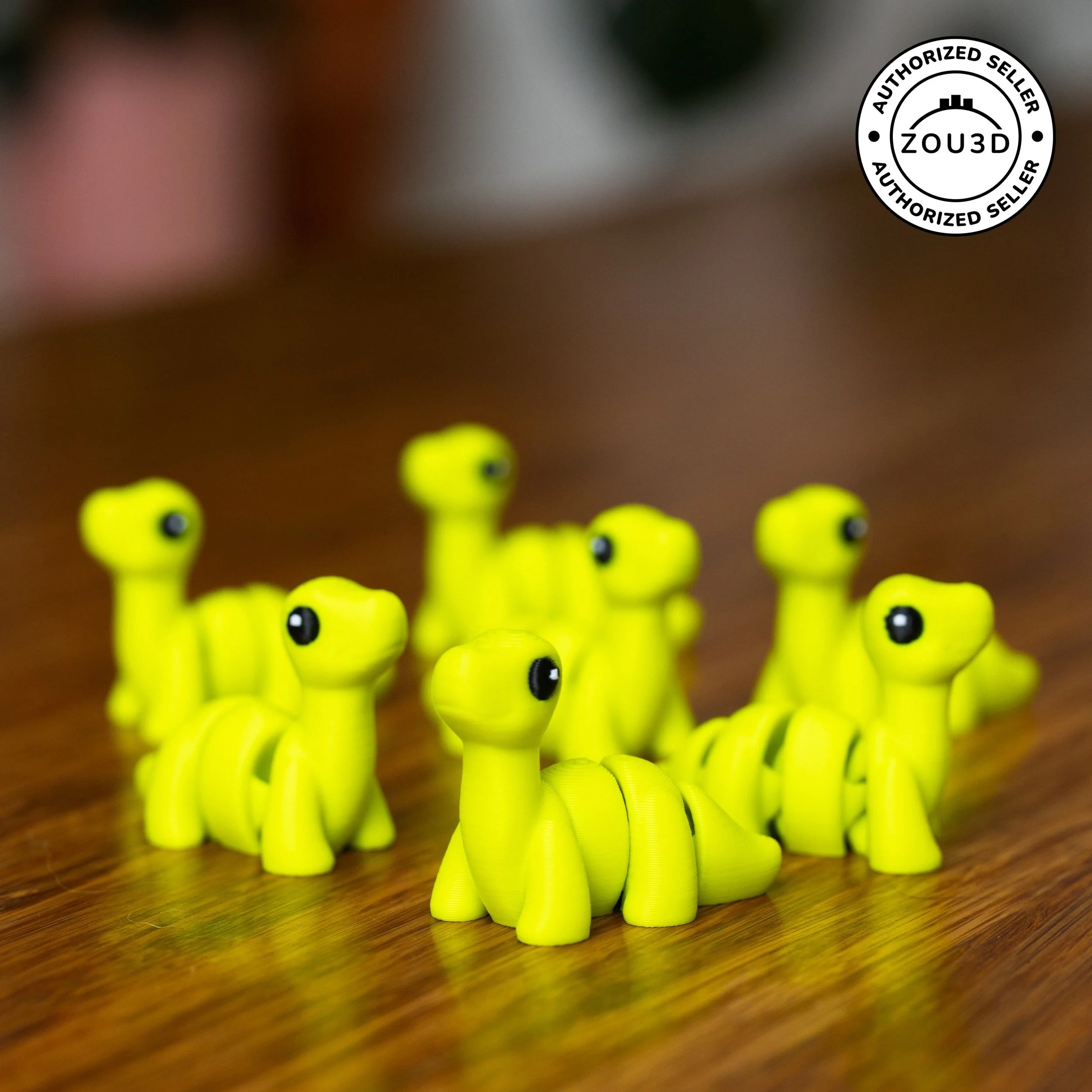 Green Mini Brontosaurus