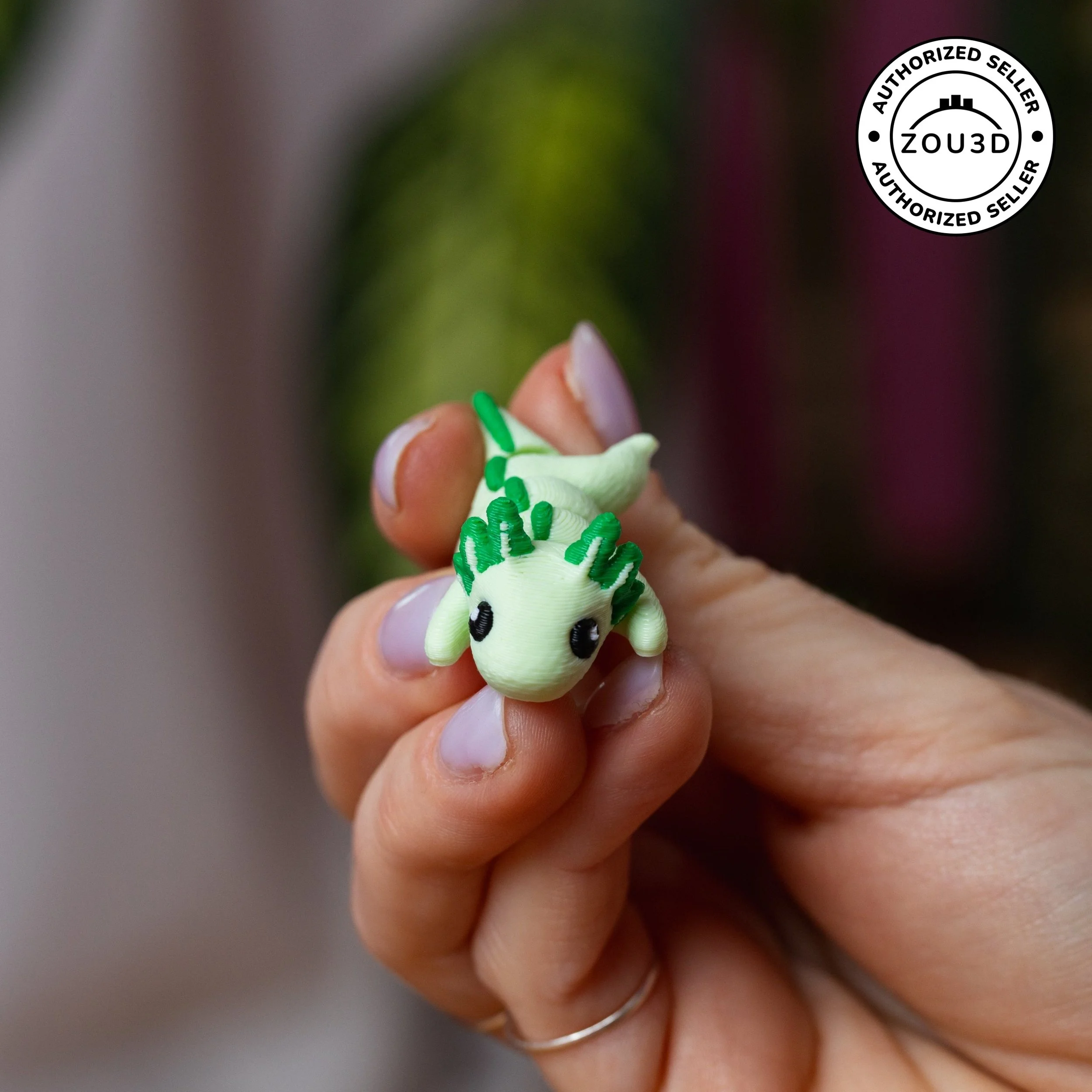 Mini Green Axolotl