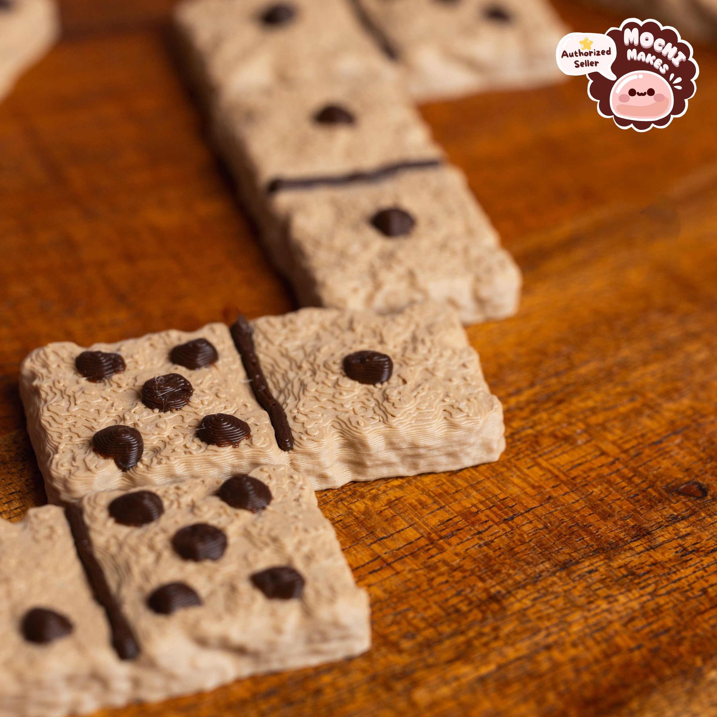 Chocolate Chip Cookie Domino Set