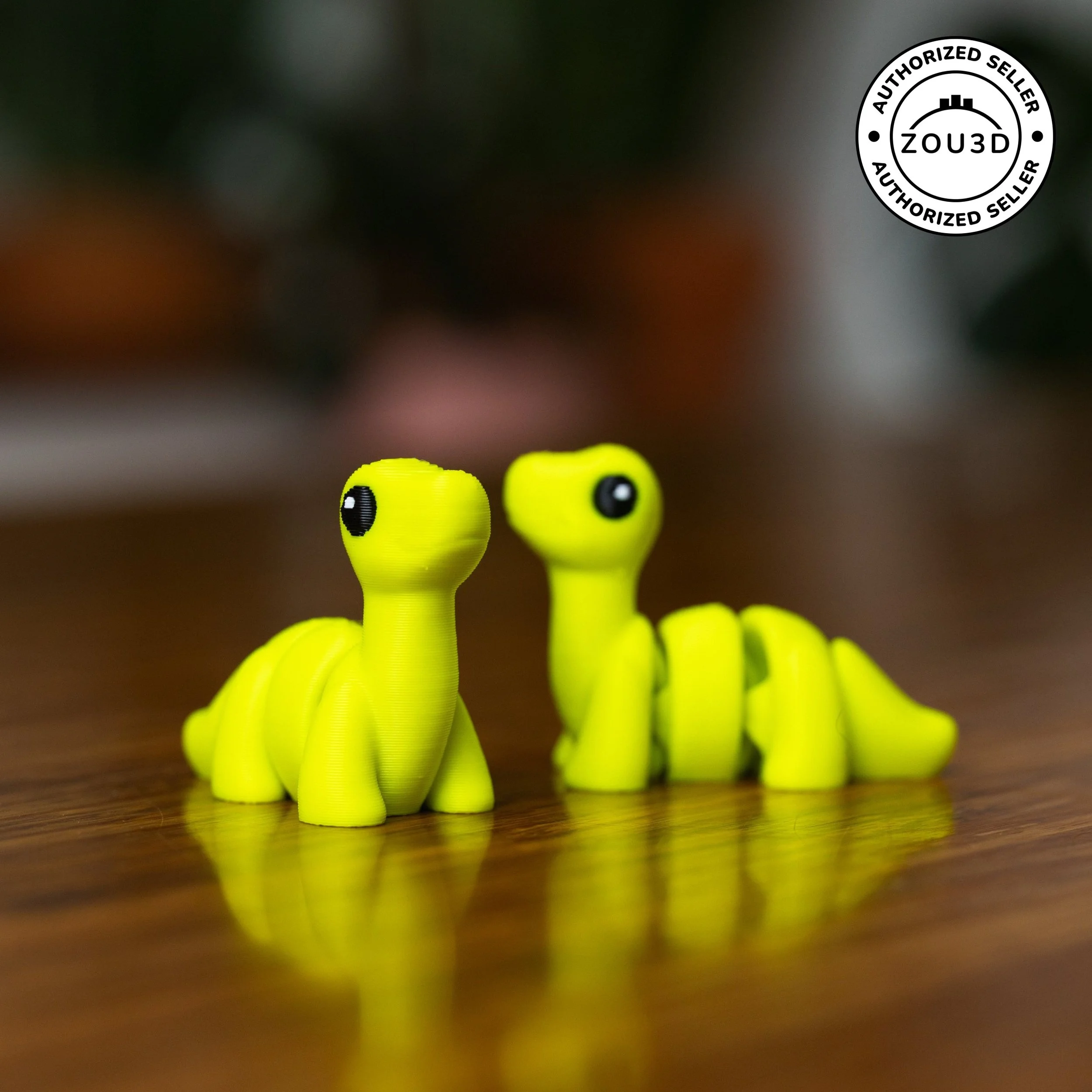 Green Mini Brontosaurus