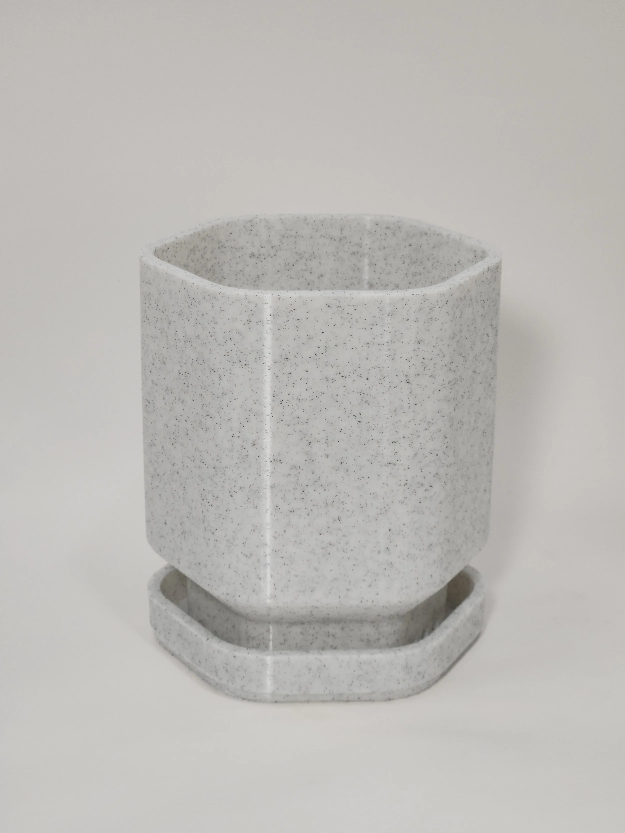 Tall Hex Pot